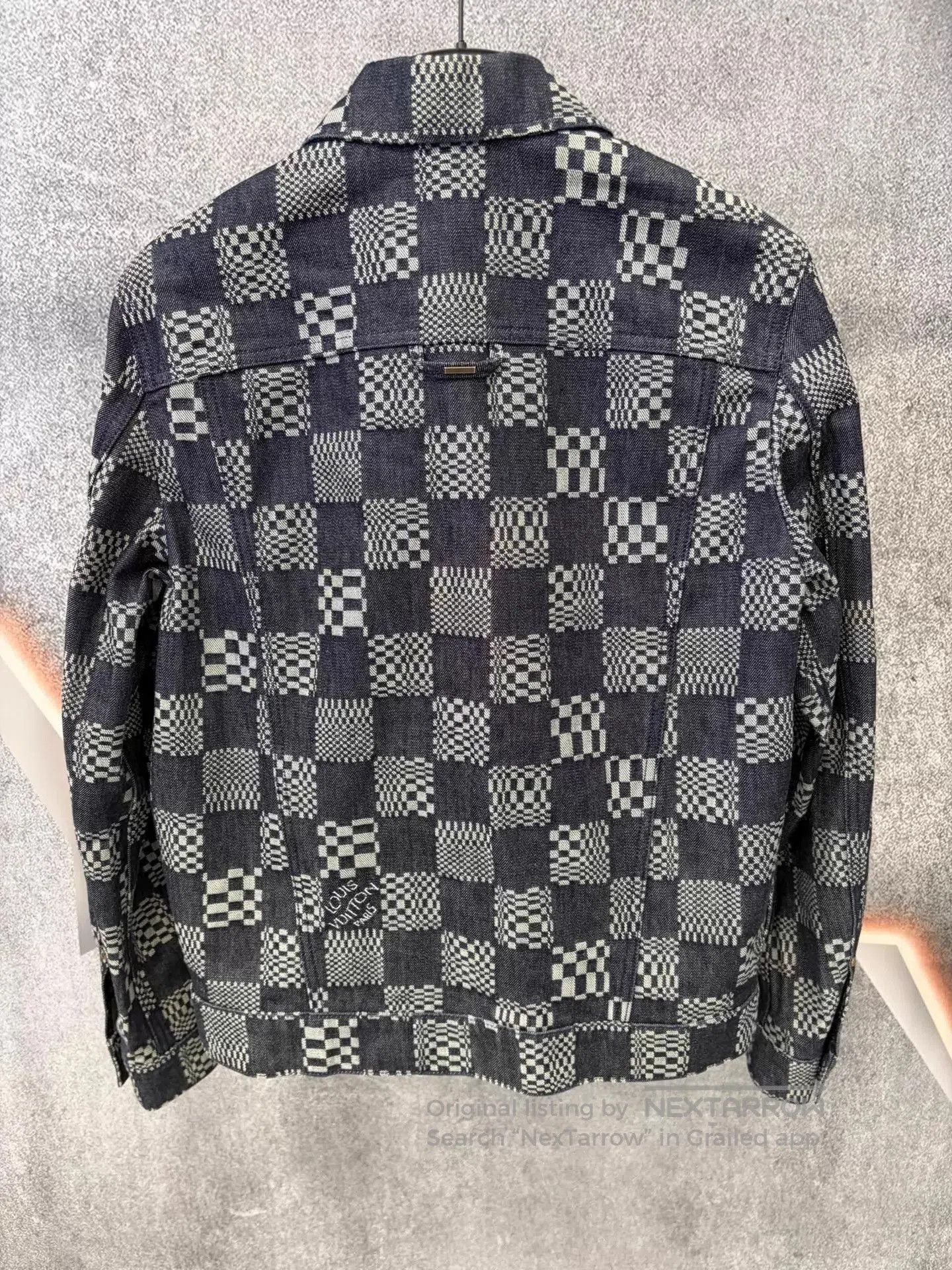 Louis Vuitton Multi Checkered Denim Jacket Size S. Size US S / EU 44-46 / 1 - 2 Thumbnail
