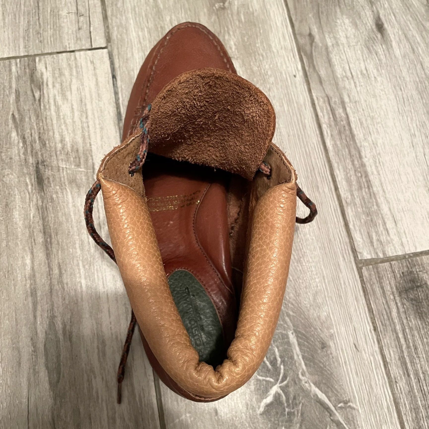 Vintage VINTAGE Amazonas Connie Leather Green Chukka Ankle Boots 8.5B Women Moccasin Brown US 8.5 Size US 9 / IT 39 - 7 Thumbnail