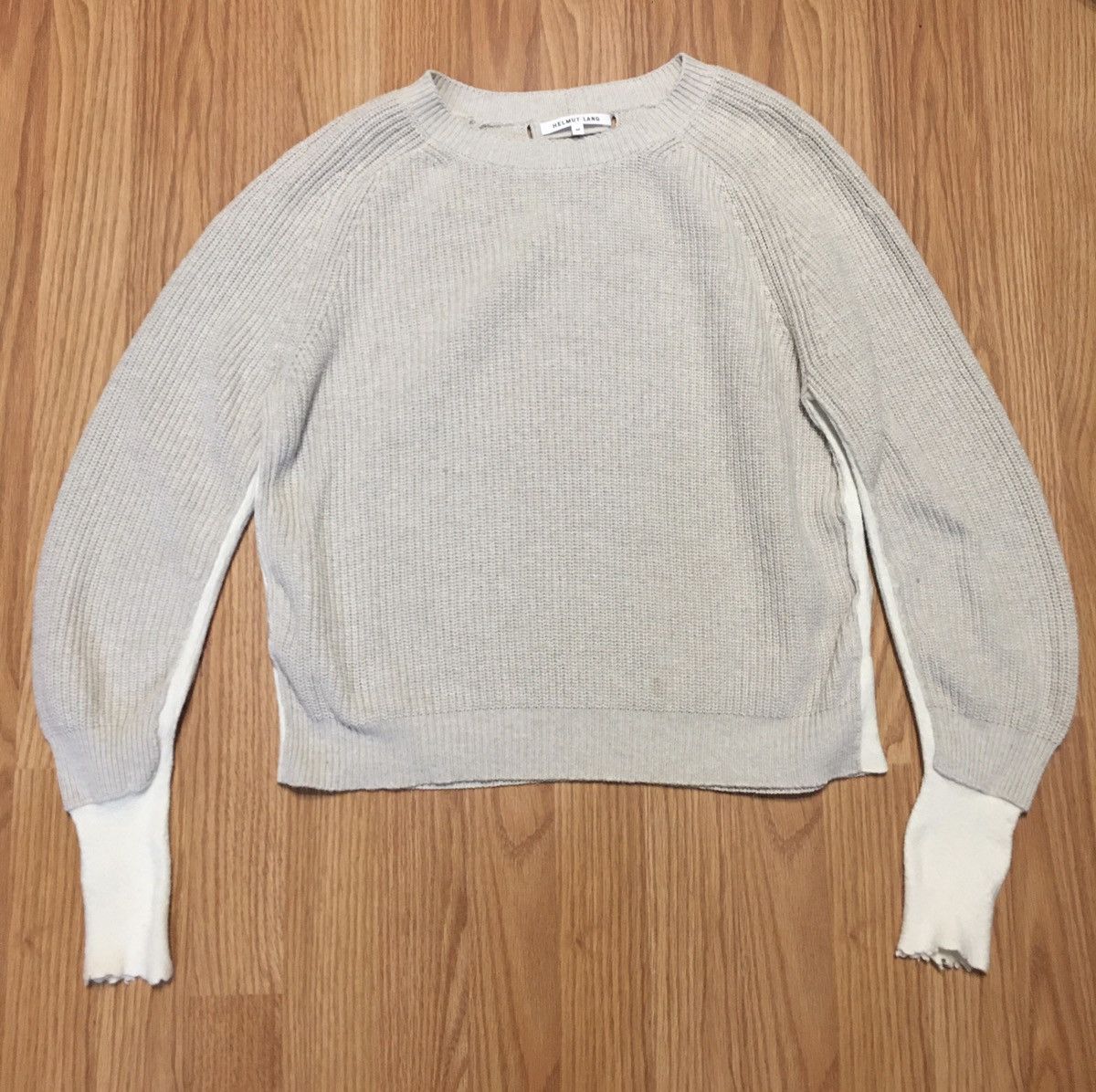 Helmut Lang Helmut Lang Extended Cuff Rib Knit Sweater Size M Size M / US 6-8 / IT 42-44 - 10 Thumbnail