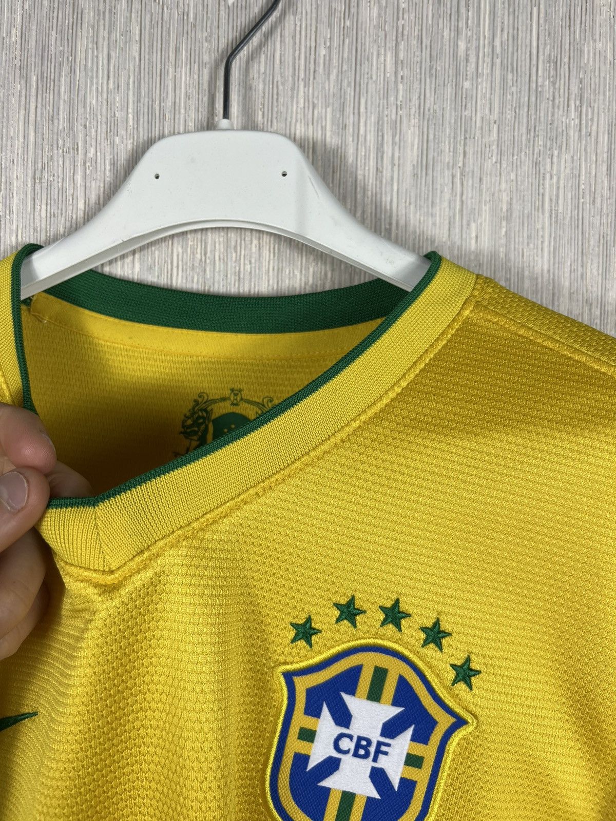 Nike Vintage Nike Brazil y2k 2012/13 home jersey tee 11 Neymar jr Size US S / EU 44-46 / 1 - 10 Thumbnail