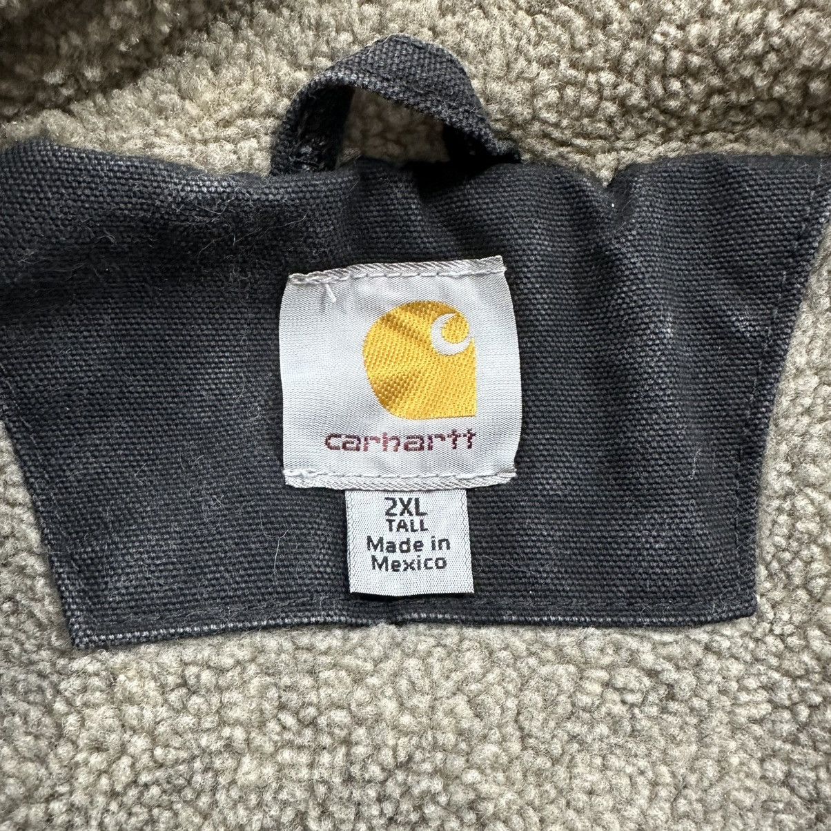 Carhartt Vintage 2000s Y2K Carhartt Sherpa Lined Work Jacket Size US XXL / EU 58 / 5 - 9 Thumbnail