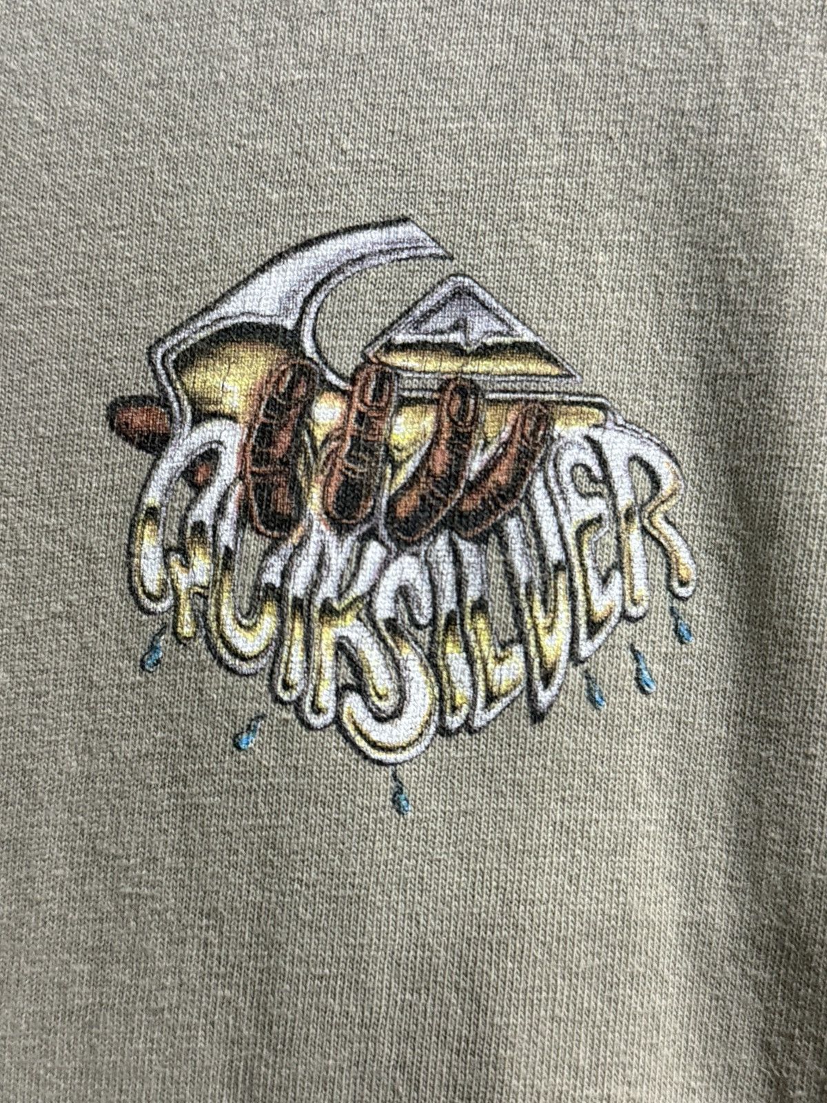Quiksilver × Vintage Vintage 90s Quiksilver Dragon Flame 25 Years Or Real Surfing Size US L / EU 52-54 / 3 - 5 Thumbnail