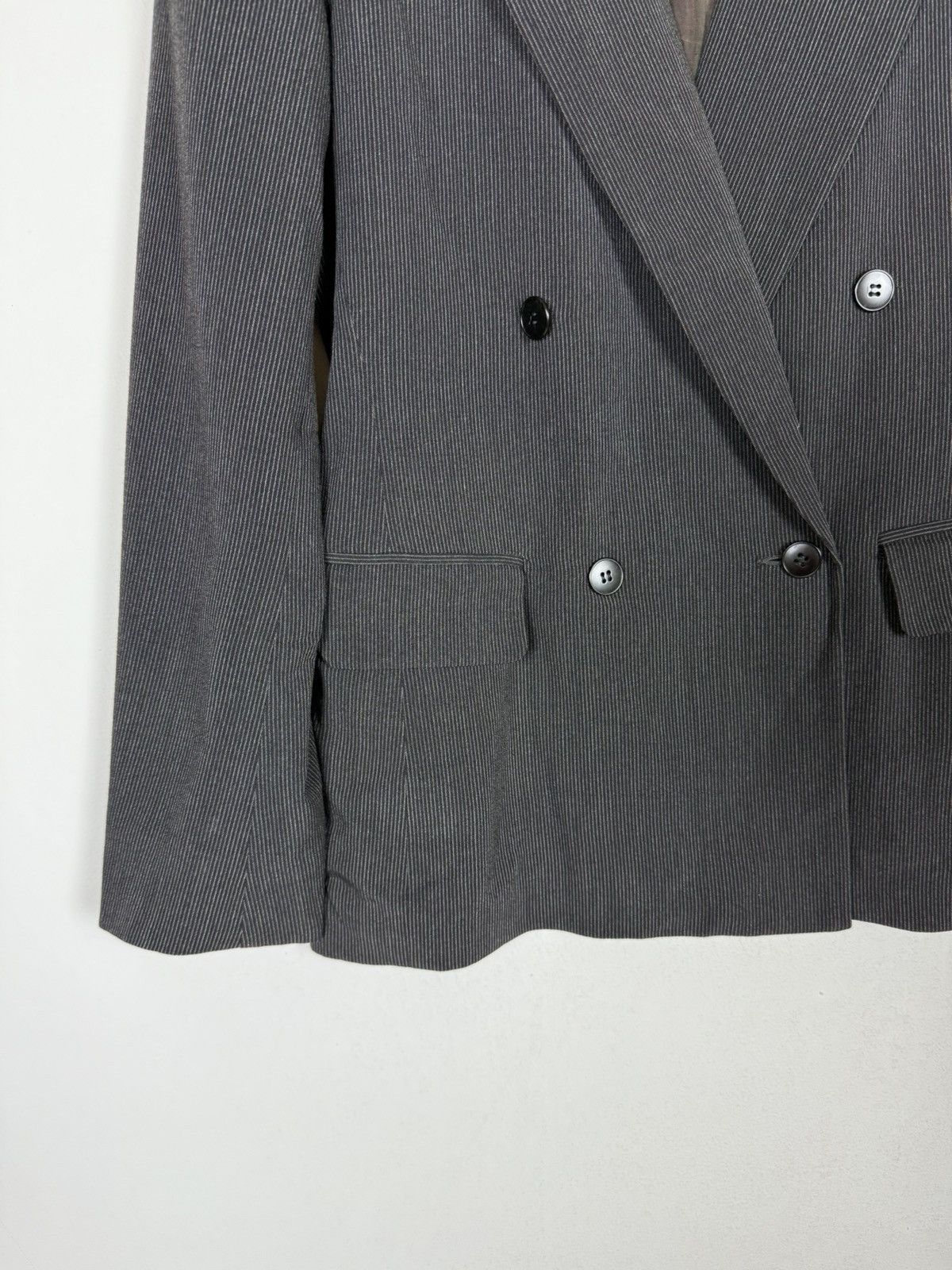 agnes b. Agnes b Double Breasted Blazer/Coat Size 36S - 2 Thumbnail
