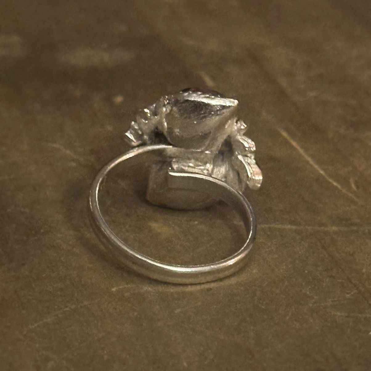 Other × Vintage Vintage Sarah Coventry Love Story double heart floral ring Size ONE SIZE - 7 Thumbnail