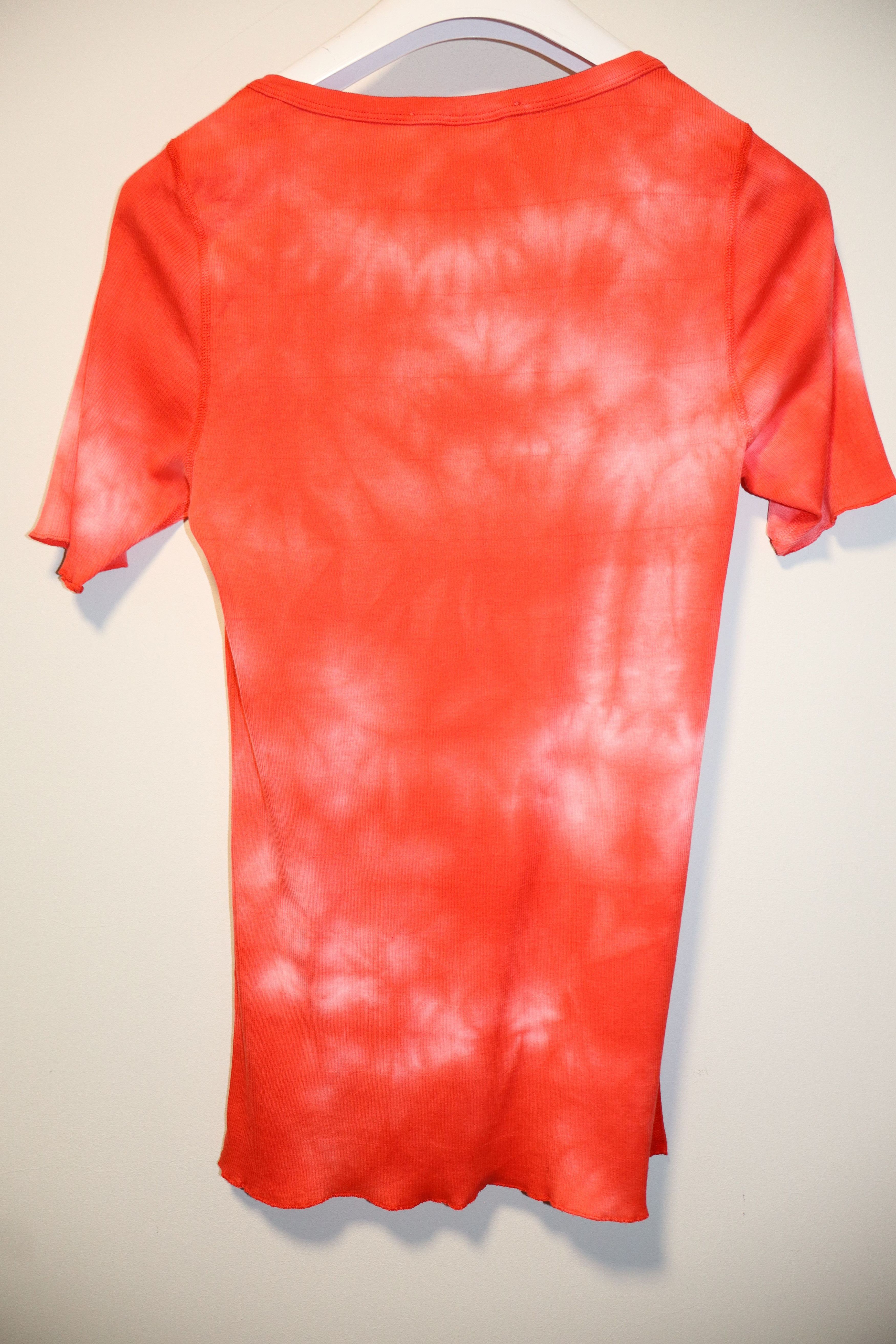 Helmut Lang Bleach effect rib t-shirt Size M / US 6-8 / IT 42-44 - 7 Thumbnail