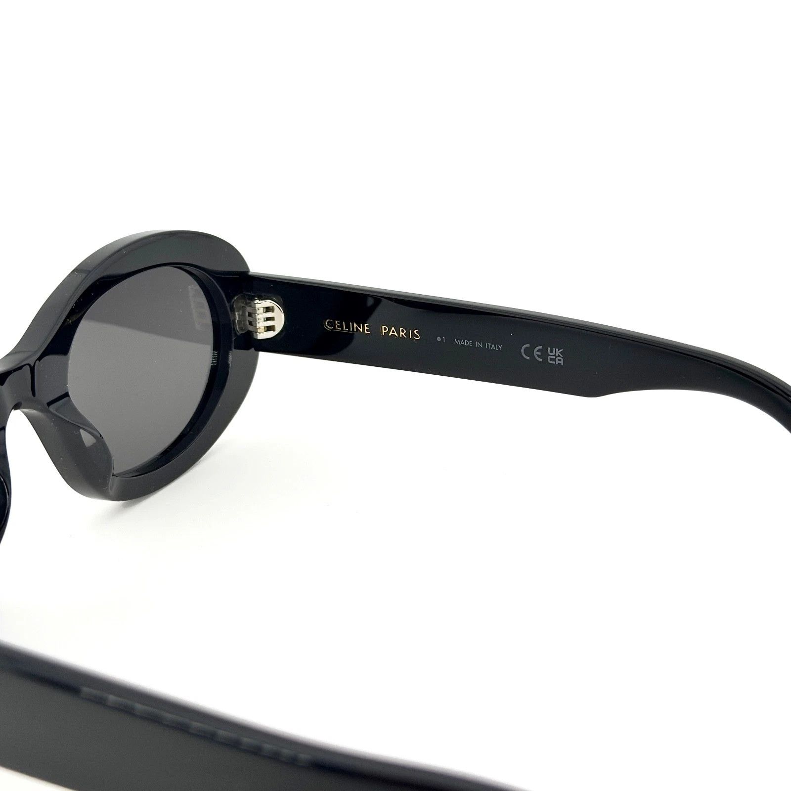 Celine CELINE CL40194U 40194 TRIOMPHE Paris Black Sunglasses 01A Size ONE SIZE - 3 Thumbnail