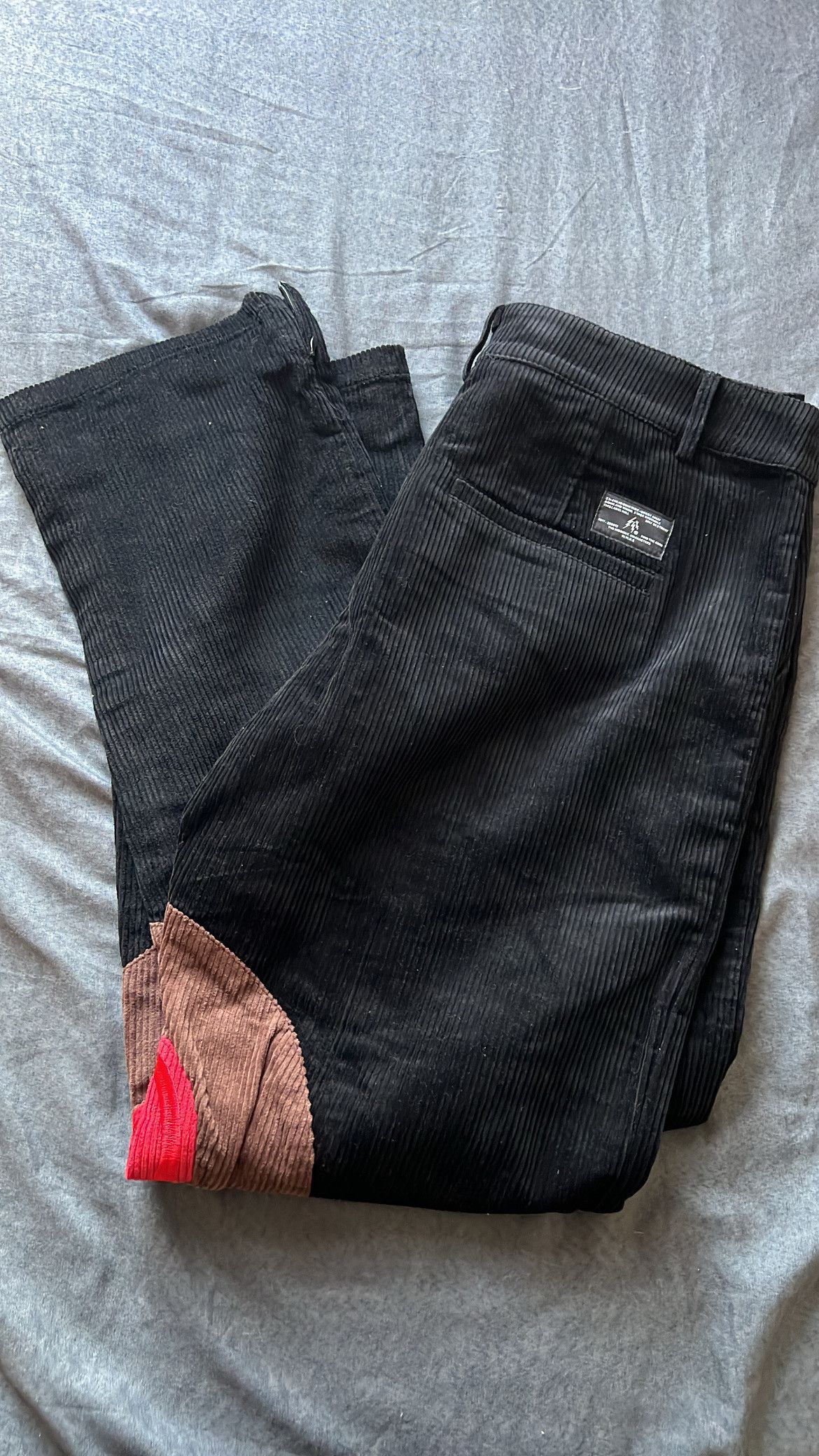 Hidden Characters PEACE CORDS. [BLACK] - size 32 [34] Size US 34 / EU 50 - 2 Thumbnail