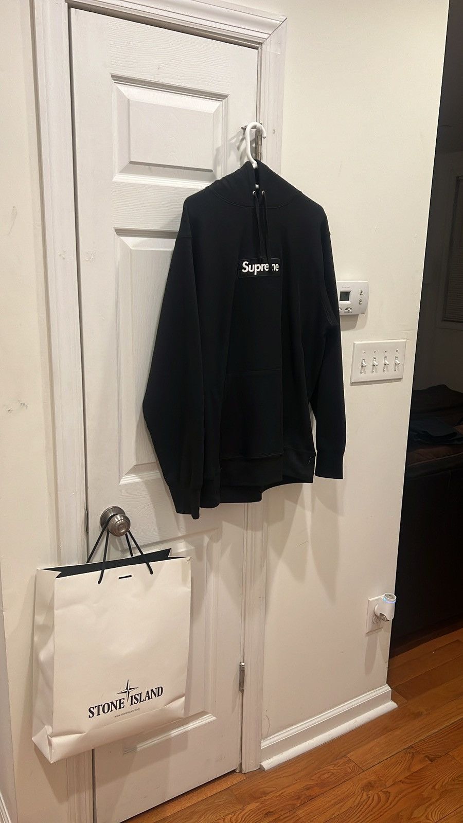 Image of Supreme Box Logo F/w 16 in Black, Men's (Size XL)