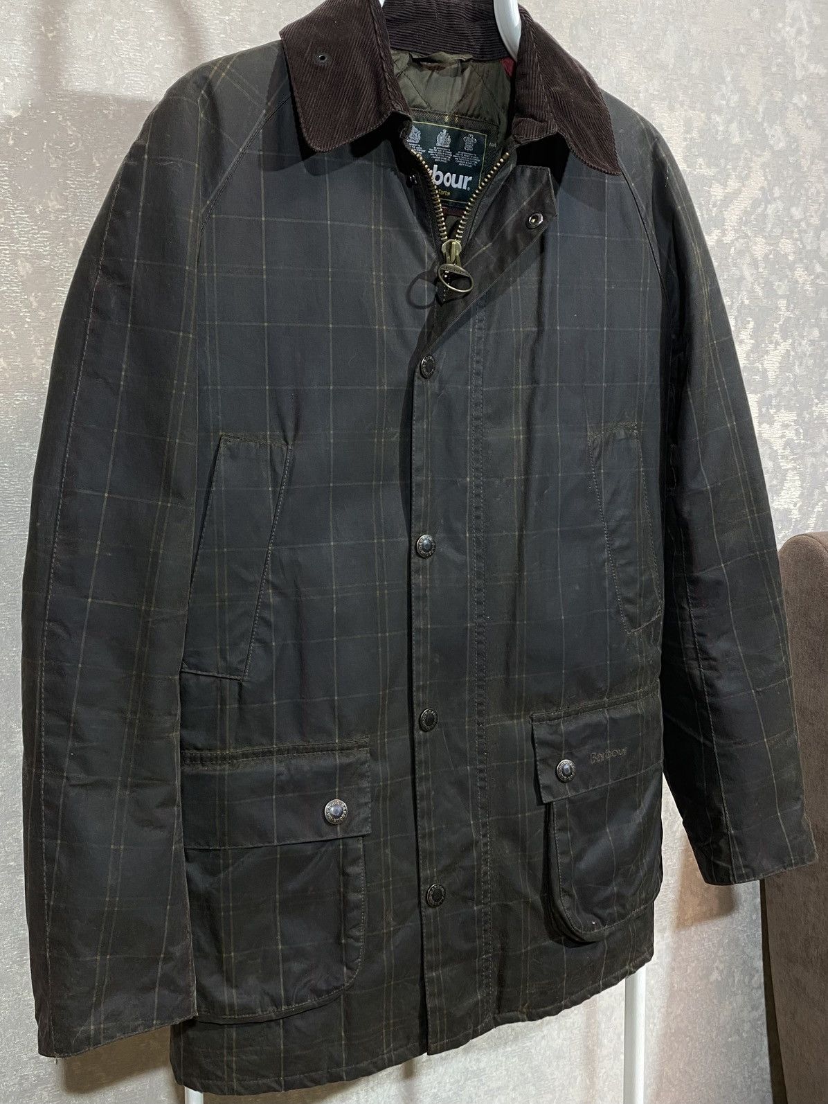 Barbour Barbour Hemming Waxed Men Jacket Size US S / EU 44-46 / 1 - 3 Thumbnail