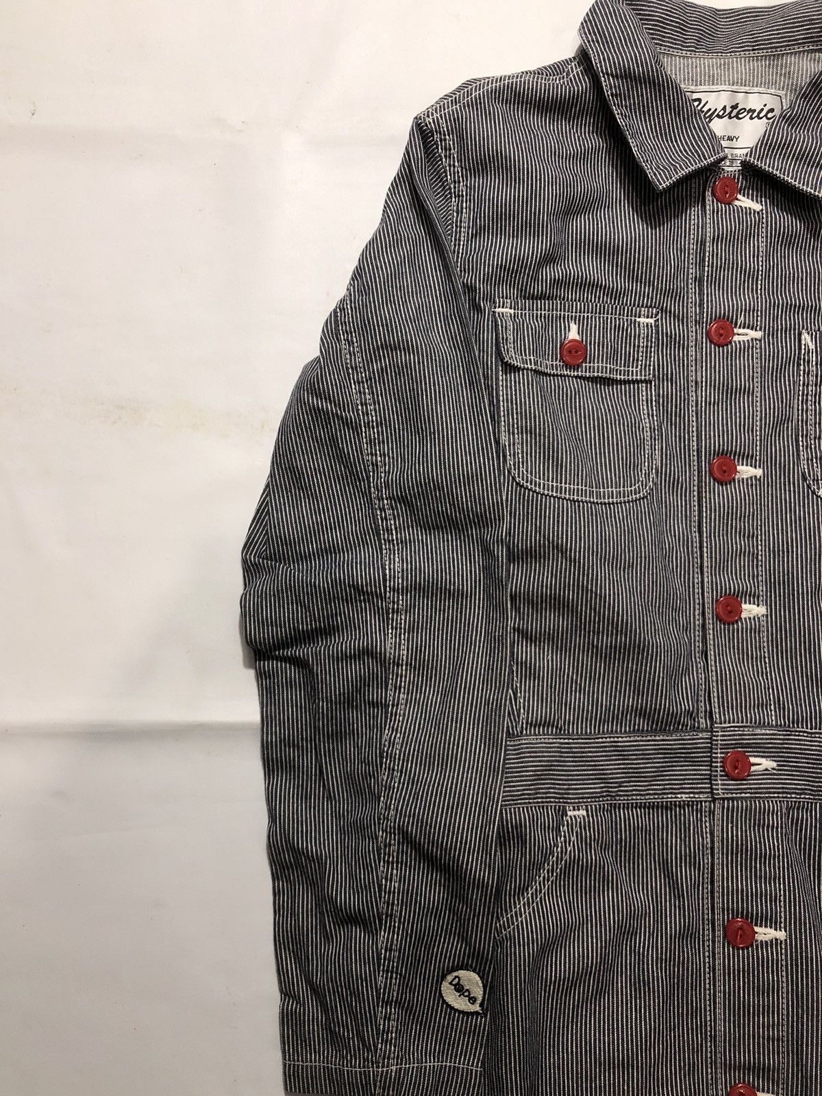 Hysteric Glamour × Japanese Brand × Le Grande Bleu (L.G.B.) Hysteric Glamour Hickory Dress Size XS / US 0-2 / IT 36-38 - 4 Thumbnail