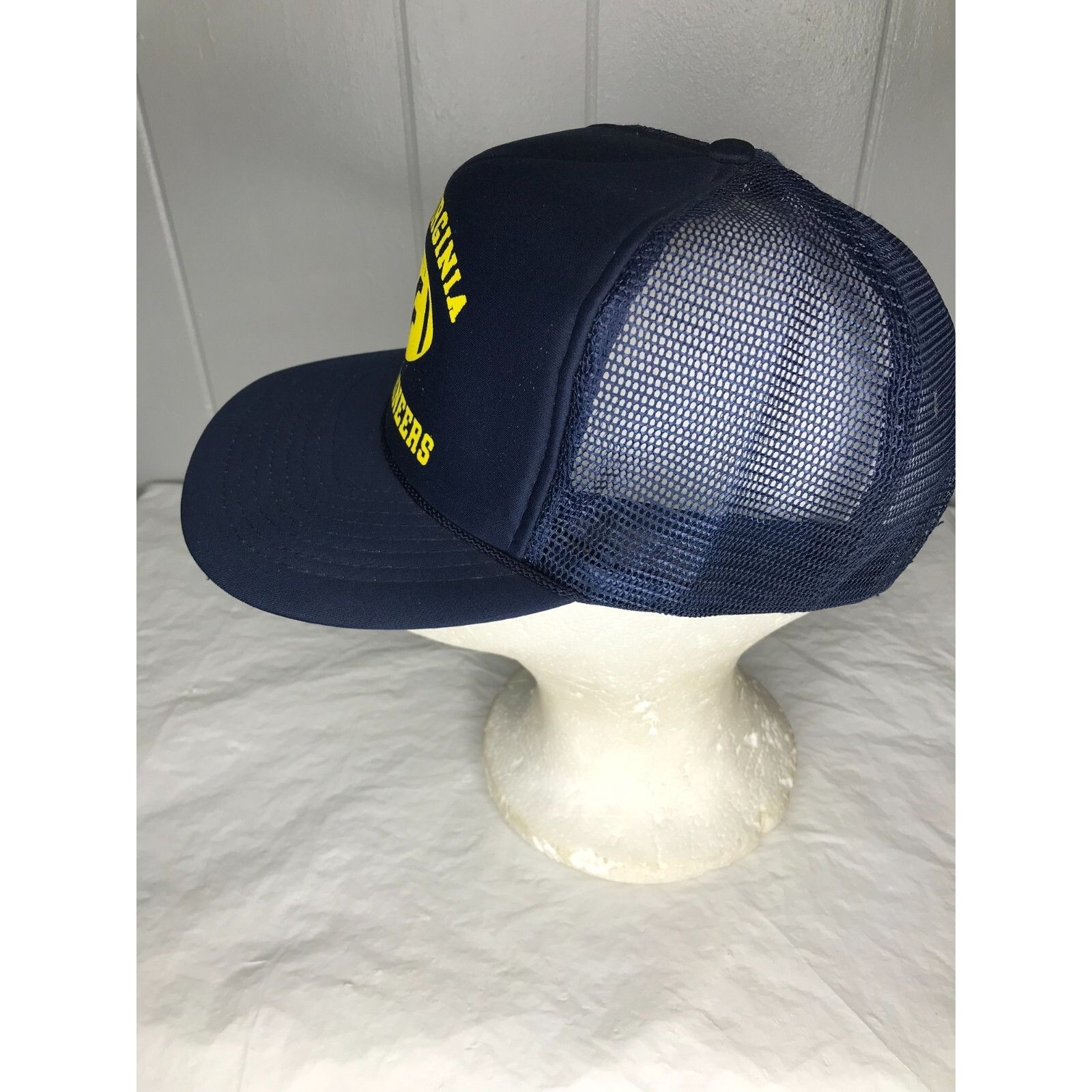 Vintage Vintage West Virginia Mountaineers Hat Cap Snapback Mesh Foa Size ONE SIZE - 4 Thumbnail