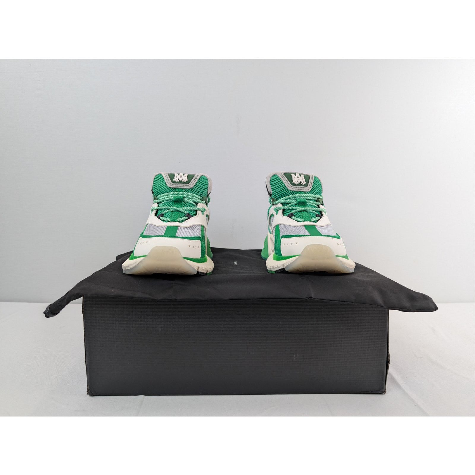 Amiri o1rshd1 MA Runner Sneakers in Green Size US 12 / EU 45 - 18 Thumbnail