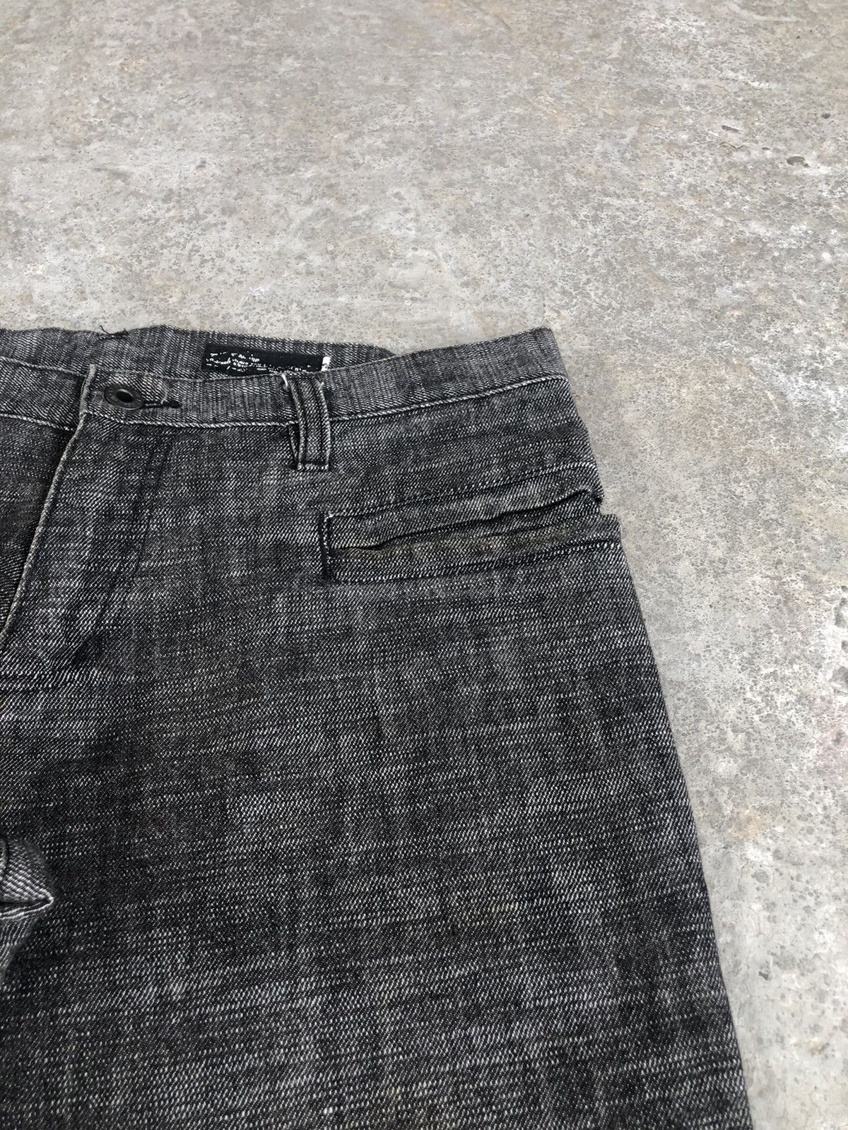 If Six Was Nine Japanese L7 Real Flared Jeans Distressed Jeans Size US 33 - 16 Thumbnail