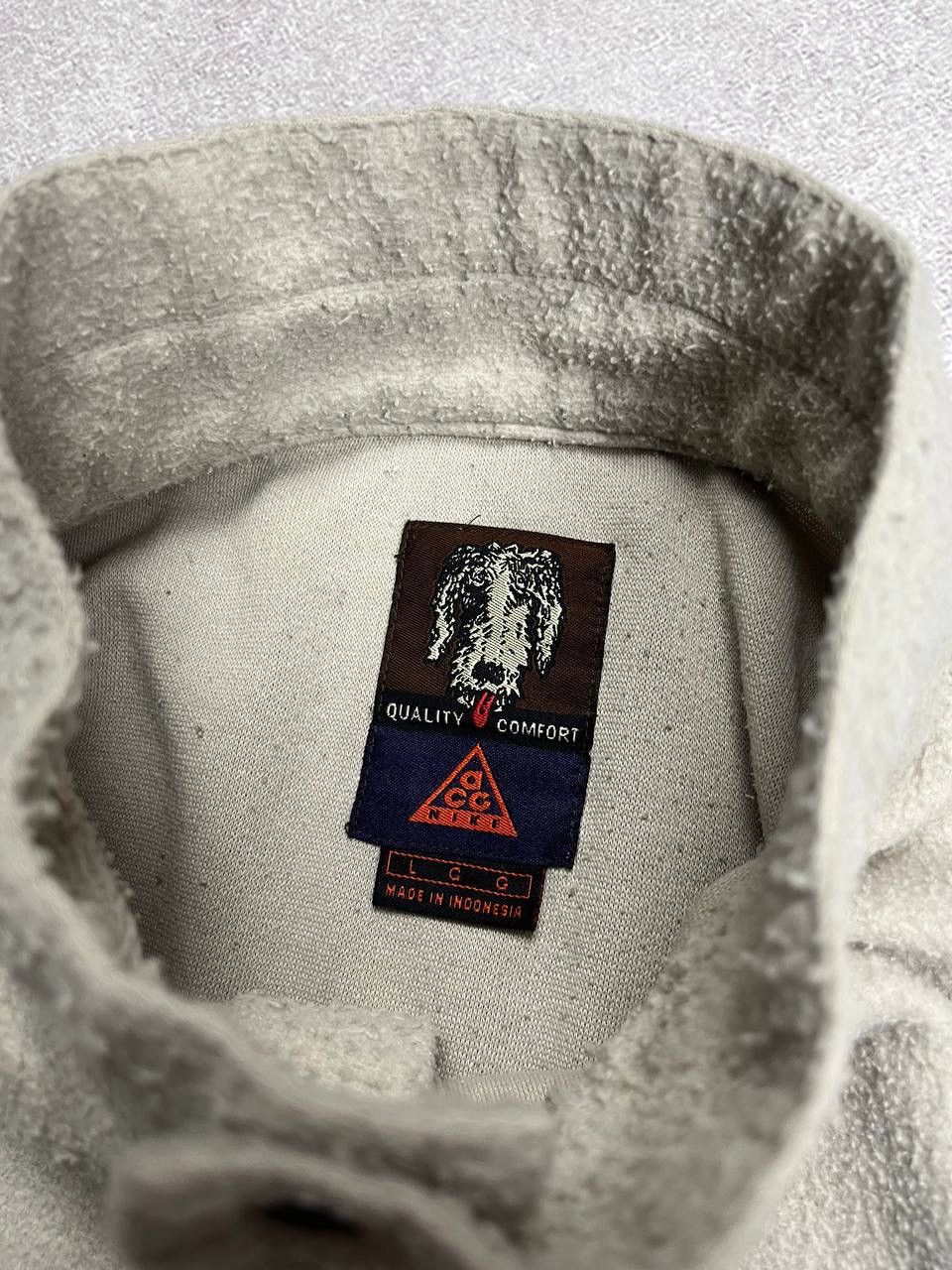 Nike ACG × Vintage VINTAGE 90s NIKE ACG FLEECE SHERPA JACKET Y2K L Size US L / EU 52-54 / 3 - 5 Thumbnail