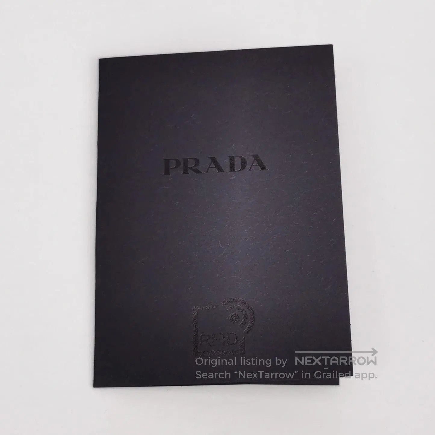 Prada Prada Black Wool Straight. Size 41" - 2 Thumbnail