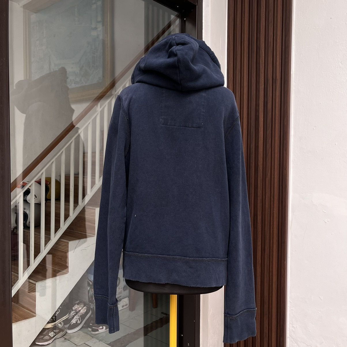 Hollister Y2K Hollister Button Hoodie Natural Sun Paded n Destroyed Size S / US 4 / IT 40 - 9 Thumbnail