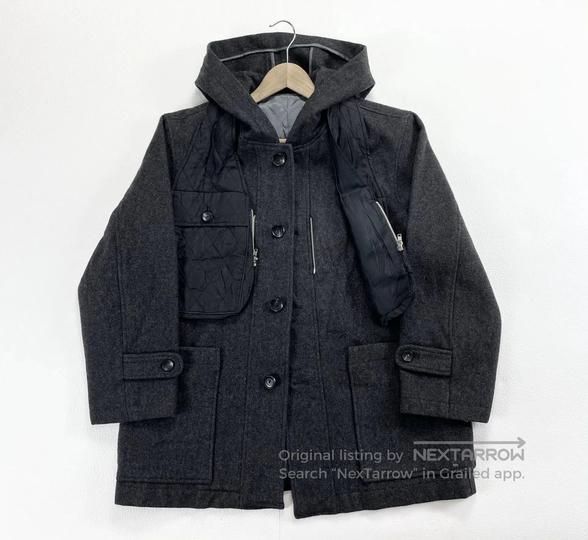 Issey Miyake issey sport I.S 90s tactical wool jacket. Size US M / EU 48-50 / 2 - 2 Thumbnail