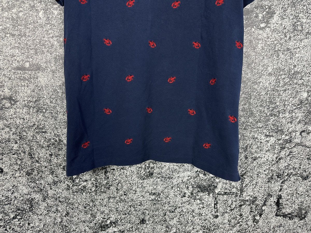 Polo Ralph Lauren Polo Ralph Lauren Crab Embroidered Polo Shirt Over Print XL Size US XL / EU 56 / 4 - 11 Thumbnail