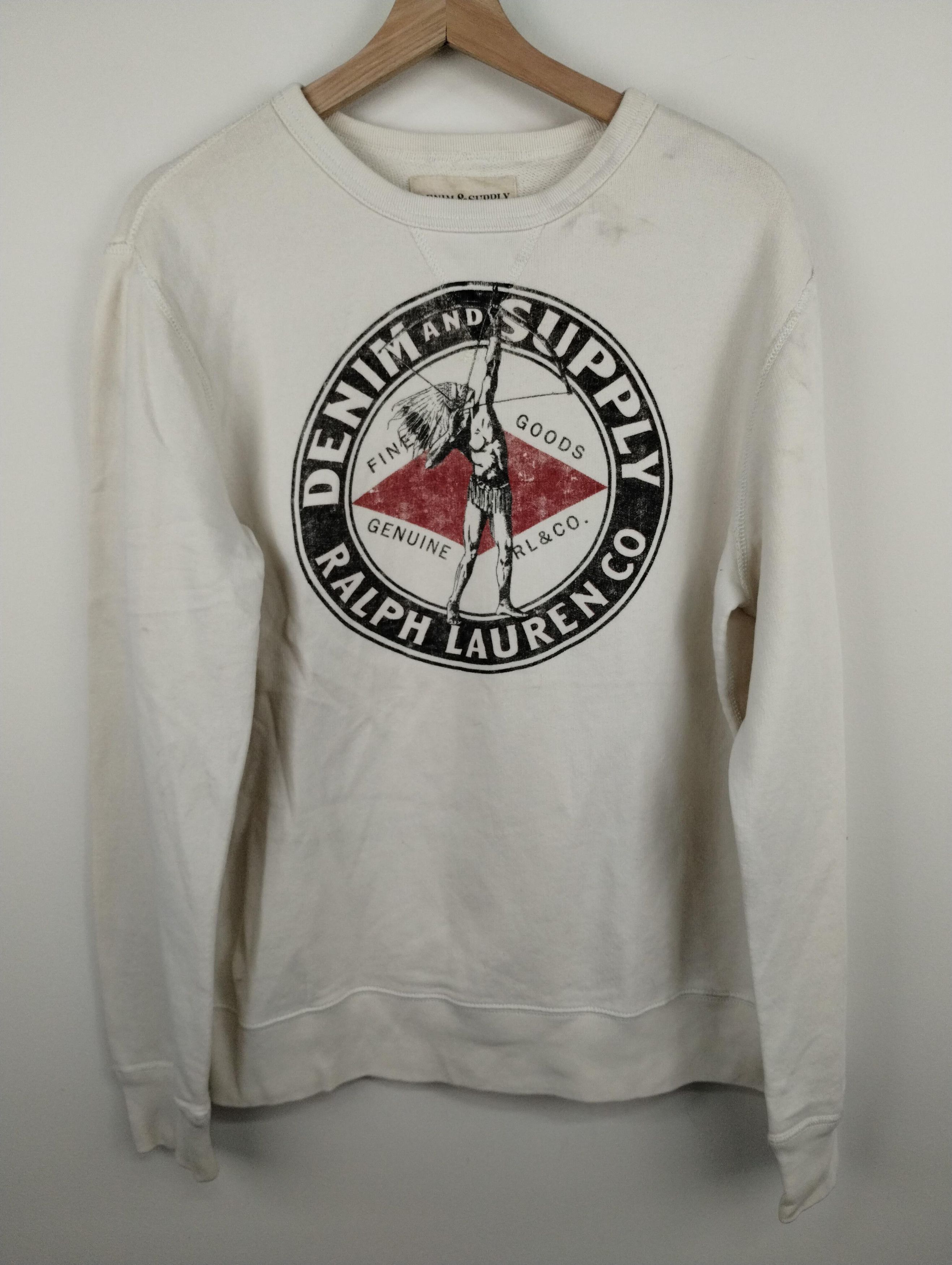 Polo Ralph Lauren × Vintage Vintage Ralph Lauren Denim And Supply Sweater Size US M / EU 48-50 / 2 - 1 Thumbnail