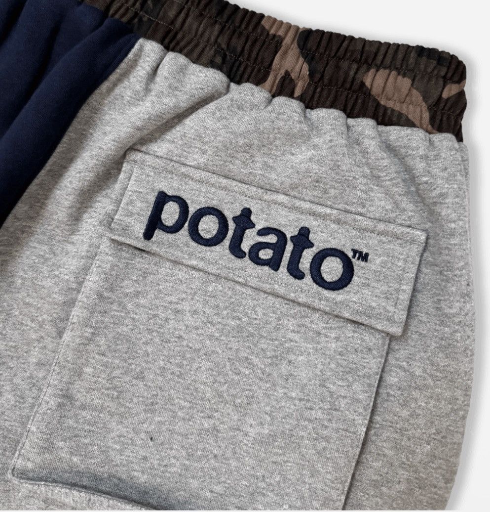 Imran Potato ‼️ Imran POTATO Cargo Color-block Sweat Pants Camo Large ‼️ Size US 34 / EU 50 - 3 Thumbnail
