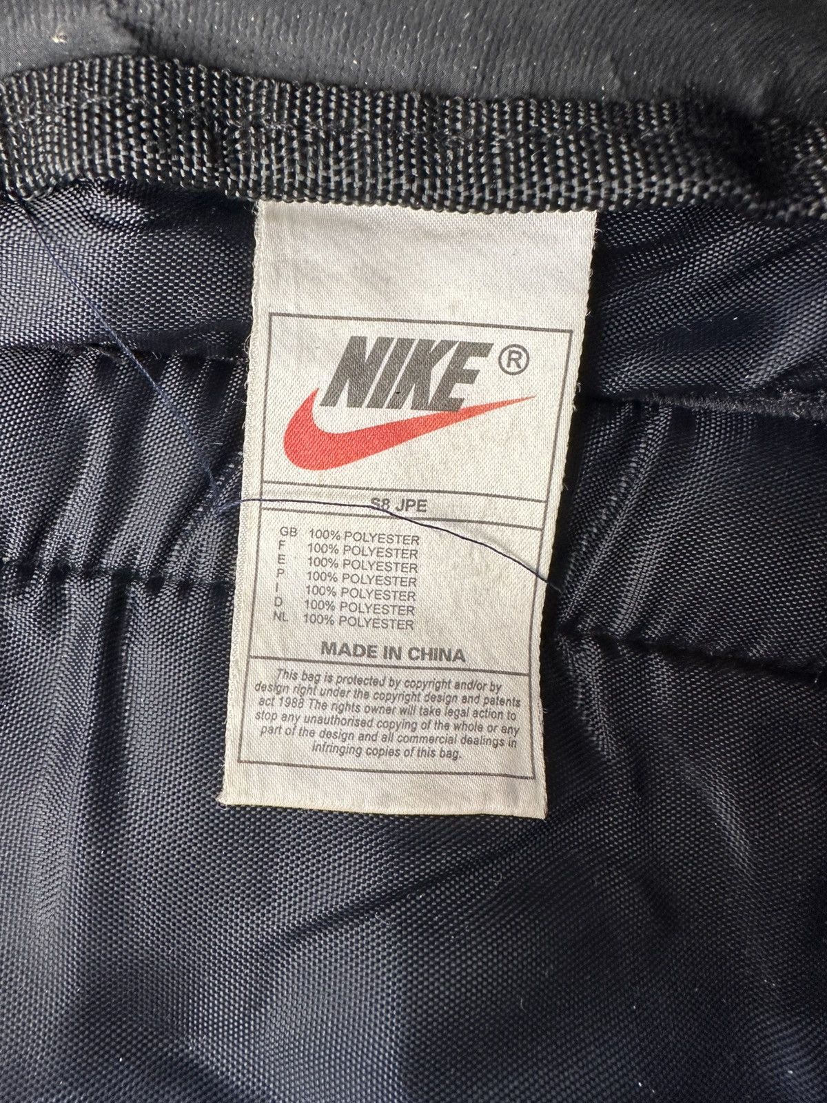 Nike × Vintage Vintage Nike School Bag Size ONE SIZE - 7 Thumbnail
