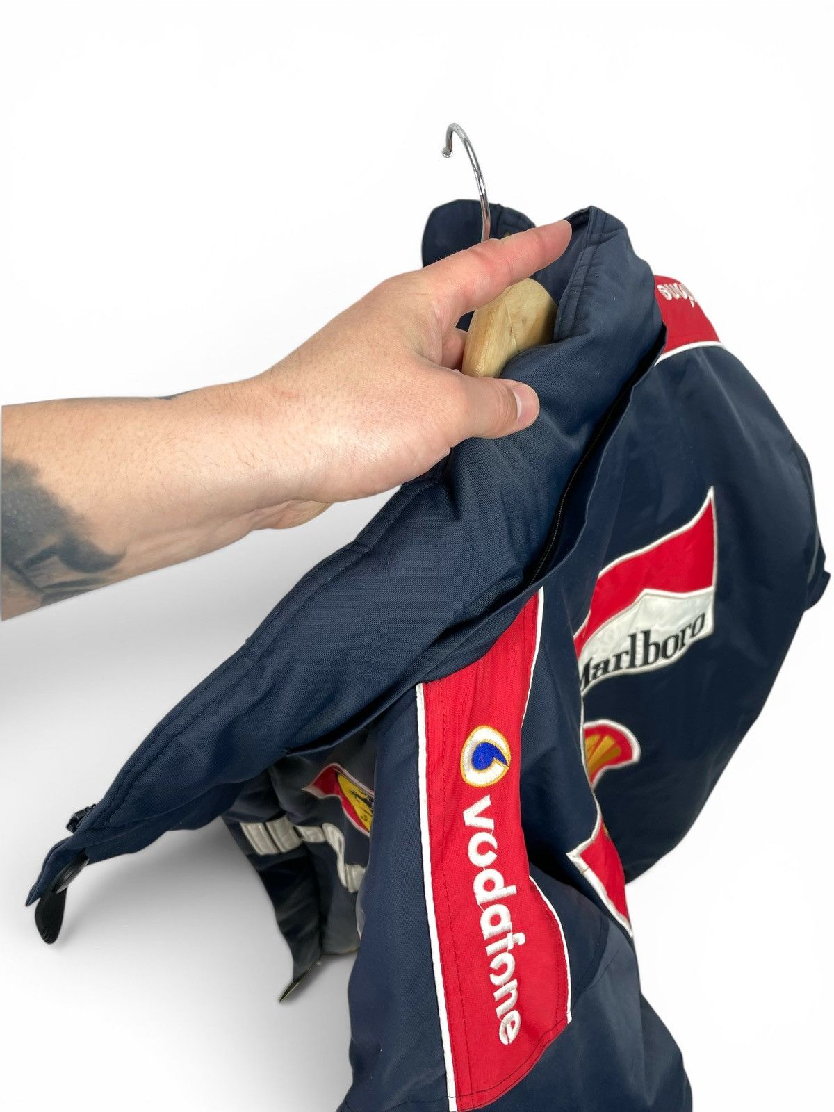 Ferrari Vintage Ferrari x Marlboro x Vodafone Racing Jacket - XL/XXL Size US XL / EU 56 / 4 - 18 Thumbnail