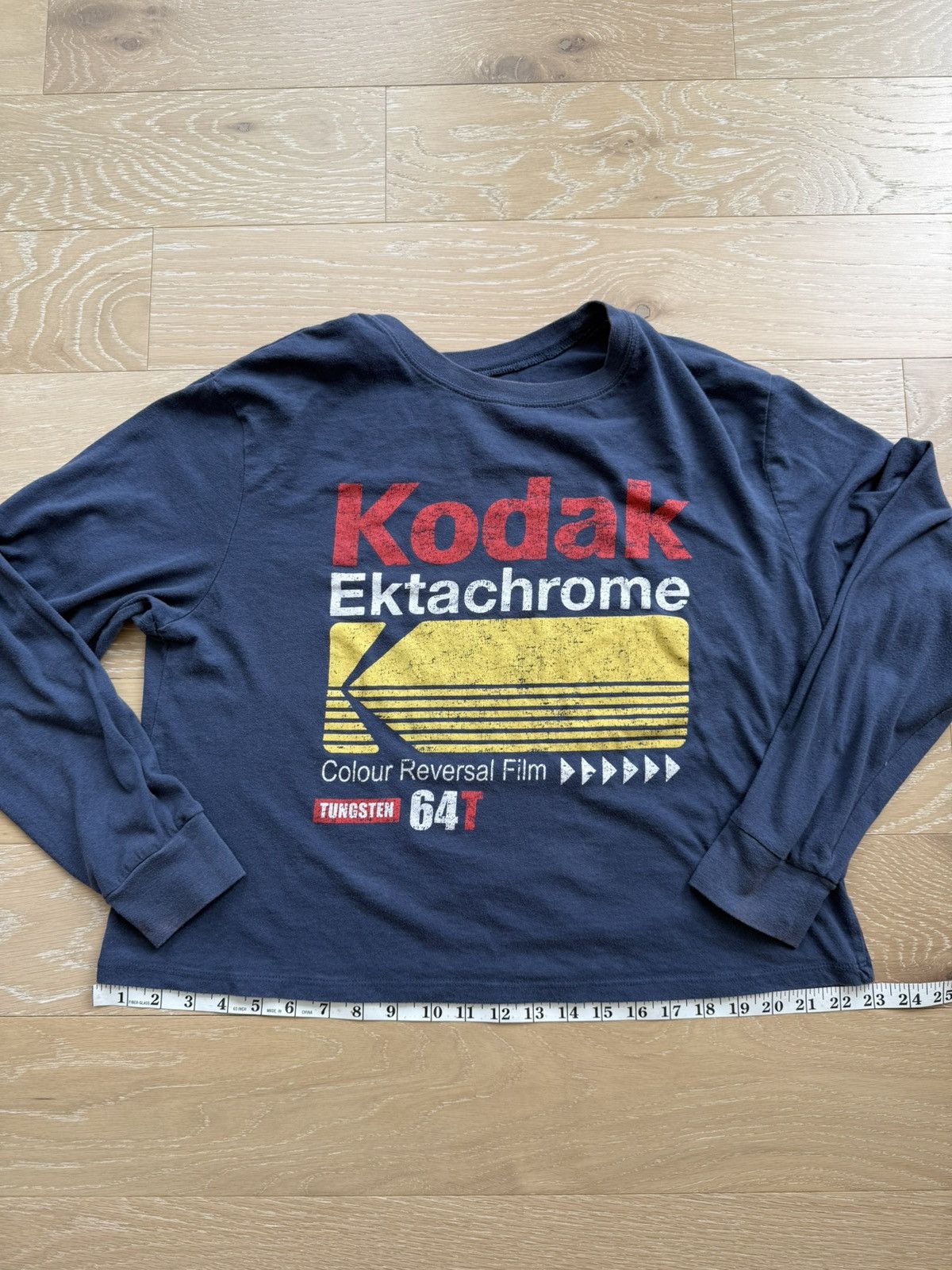 Kodak Vintage Kodak Ektachrome Camera Film Photography Long Sleeve Size US L / EU 52-54 / 3 - 8 Thumbnail