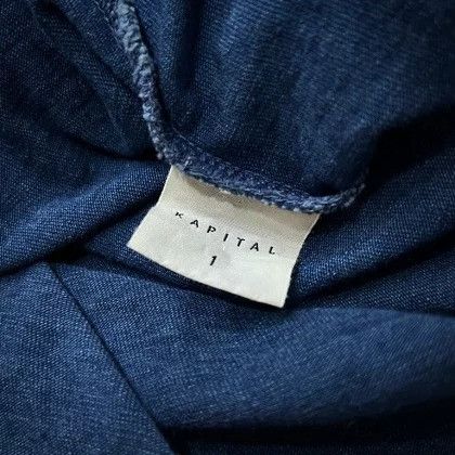 Kapital OFFER OK 🔥 KAPITAL PATCHWORK LONG SLEEVE TEE T SHIRT Size US S / EU 44-46 / 1 - 4 Thumbnail