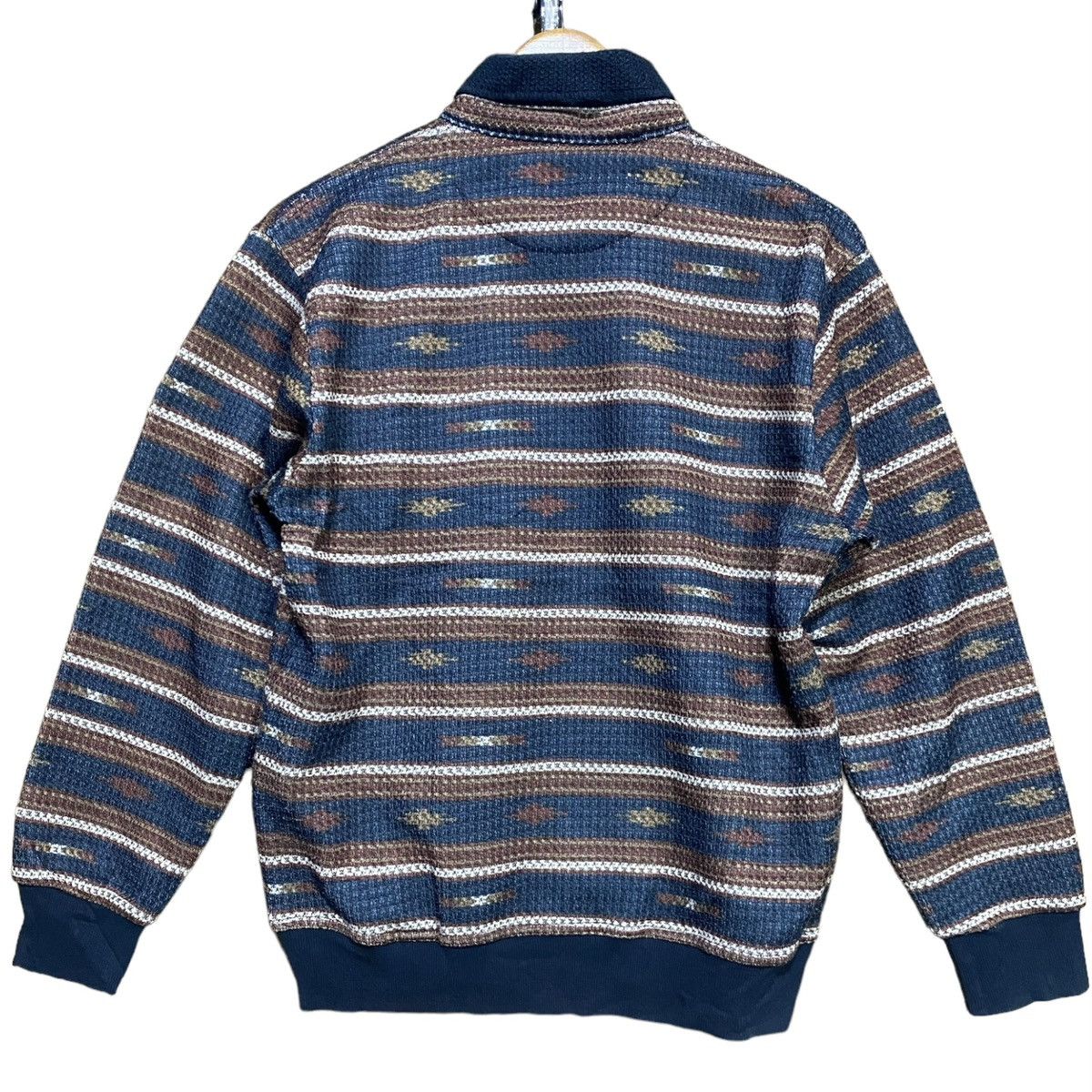 Japanese Brand × Kansai Yamamoto Kansai Yamamoto Homme Knit Jumper Quarter Zip Size US M / EU 48-50 / 2 - 2 Thumbnail