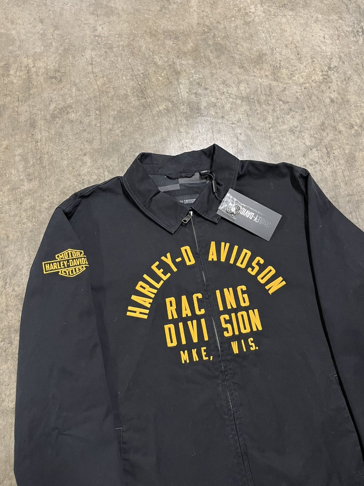 Harley Davidson × Vintage Harley Davidson jacket zip up cropped fit rare hype biker Size US XL / EU 56 / 4 - 5 Thumbnail