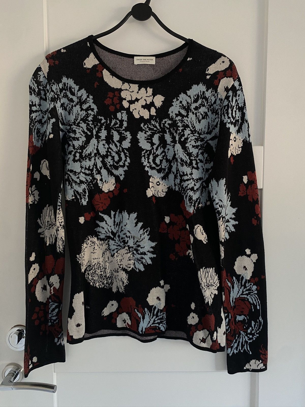 Dries Van Noten Floral Sweater Size XS / US 0-2 / IT 36-38 - 1 Thumbnail