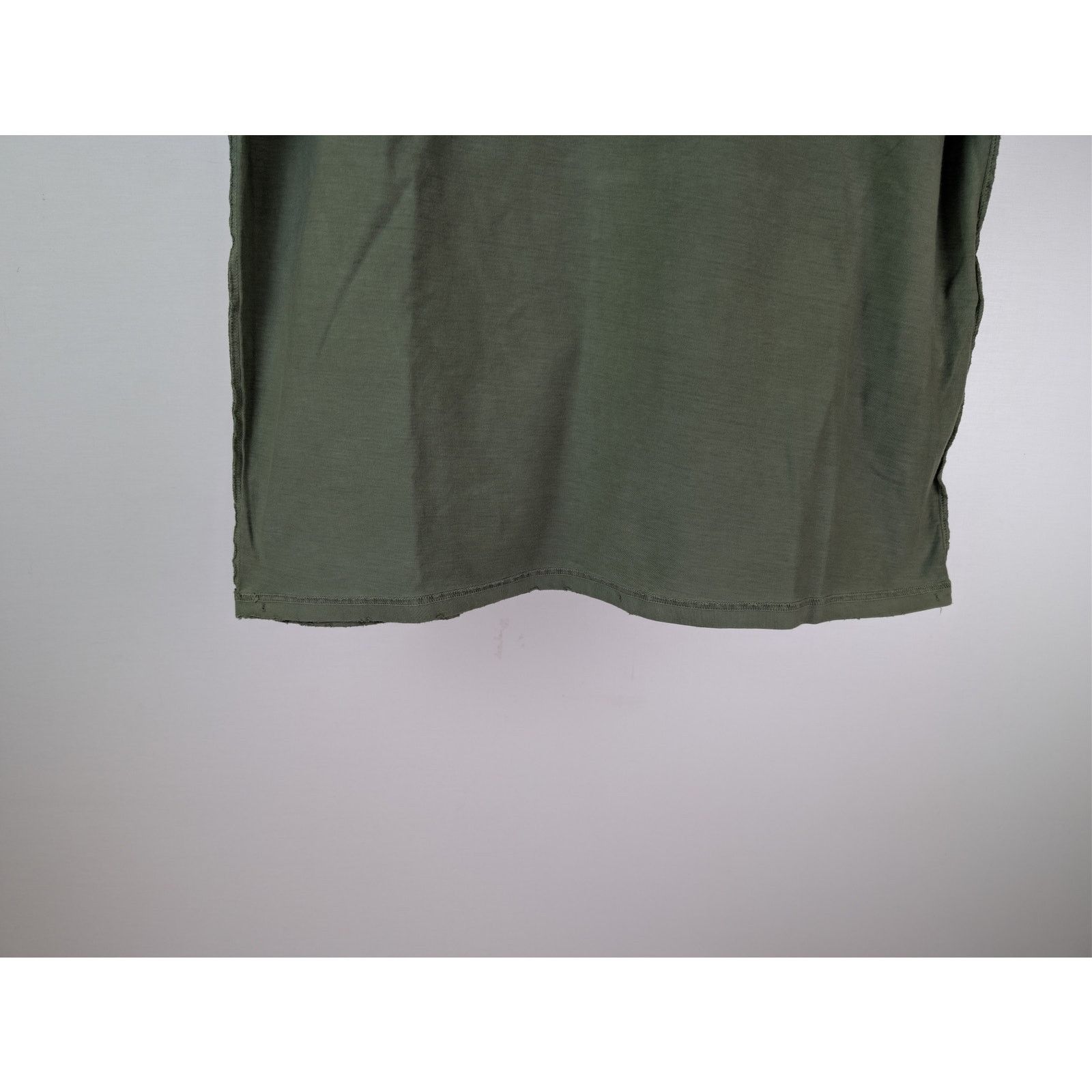 Balenciaga o1rshd1 Contrast Logo Embroidery T-Shirt in Green Size US L / EU 52-54 / 3 - 4 Thumbnail