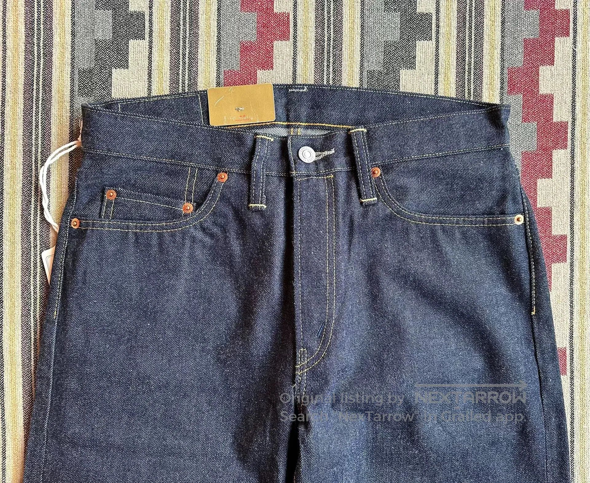 Levi's Vintage Clothing Levi's LVC 1954 501ZXX Selvage Jeans. Size US 32 / EU 48 - 4 Thumbnail