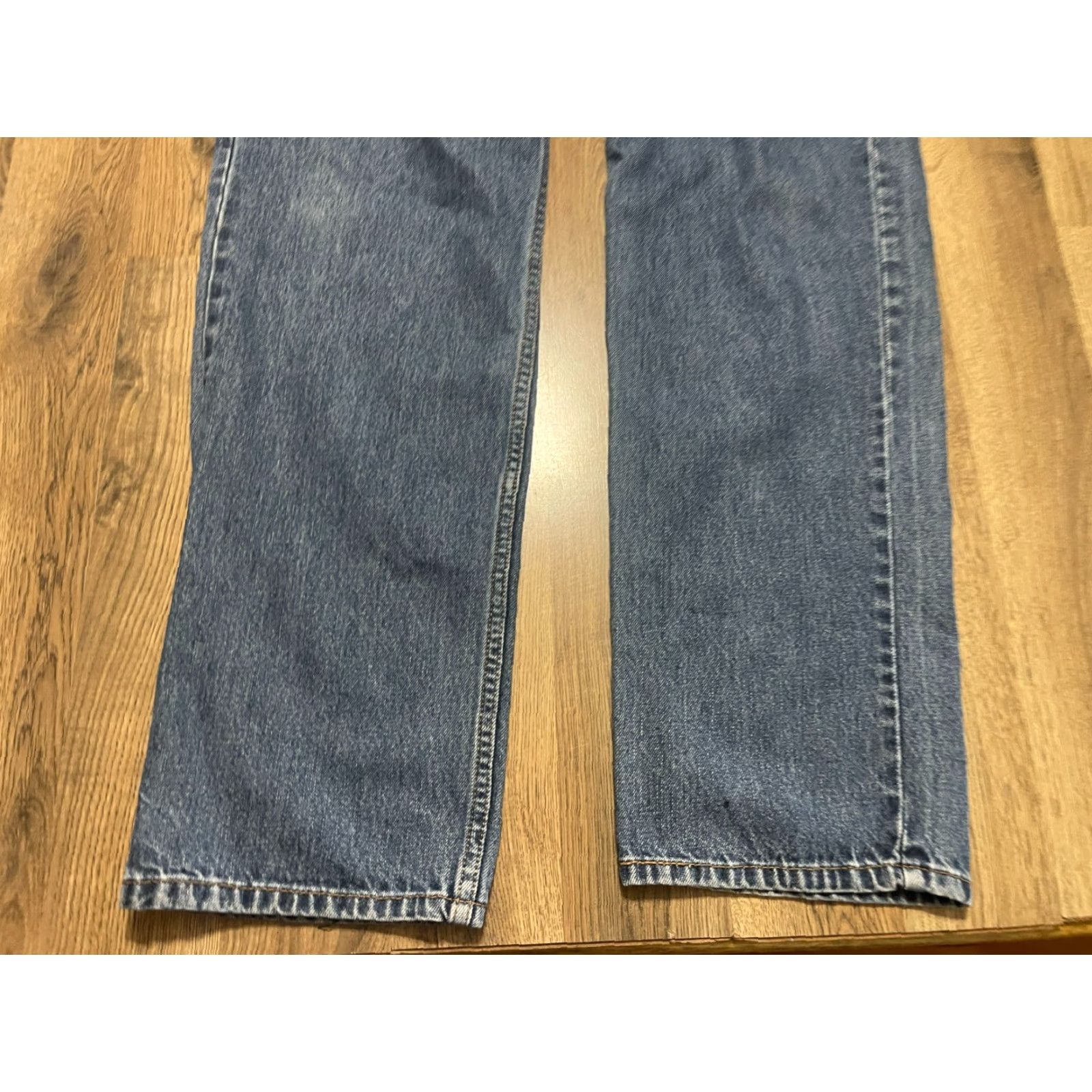 Levi's Levi's Jeans Men's 36x36 Blue Denim Relaxed Fit Straight Leg 550 Size US 36 / EU 52 - 3 Thumbnail