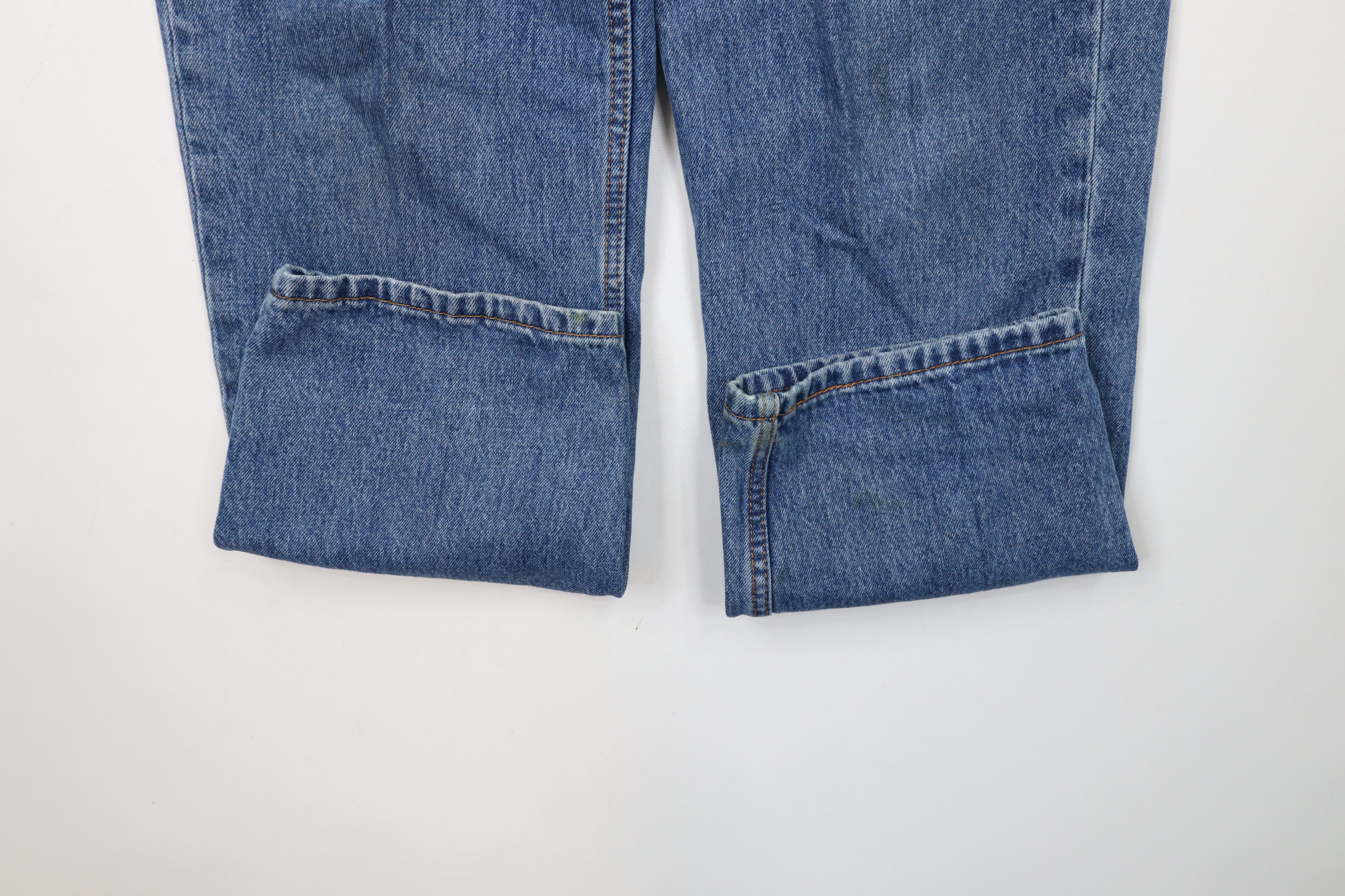 Levi's × Vintage Vintage Y2K Levis 550 Relaxed Baggy Fit Denim Jeans Blue Size US 31 - 7 Thumbnail