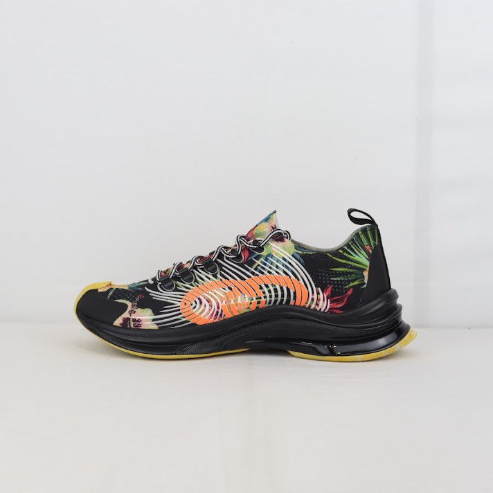 Gucci o1rshd1 T.Print Fabric Sneaker in Multicolor Size US 10.5 / EU 43-44 - 3 Thumbnail