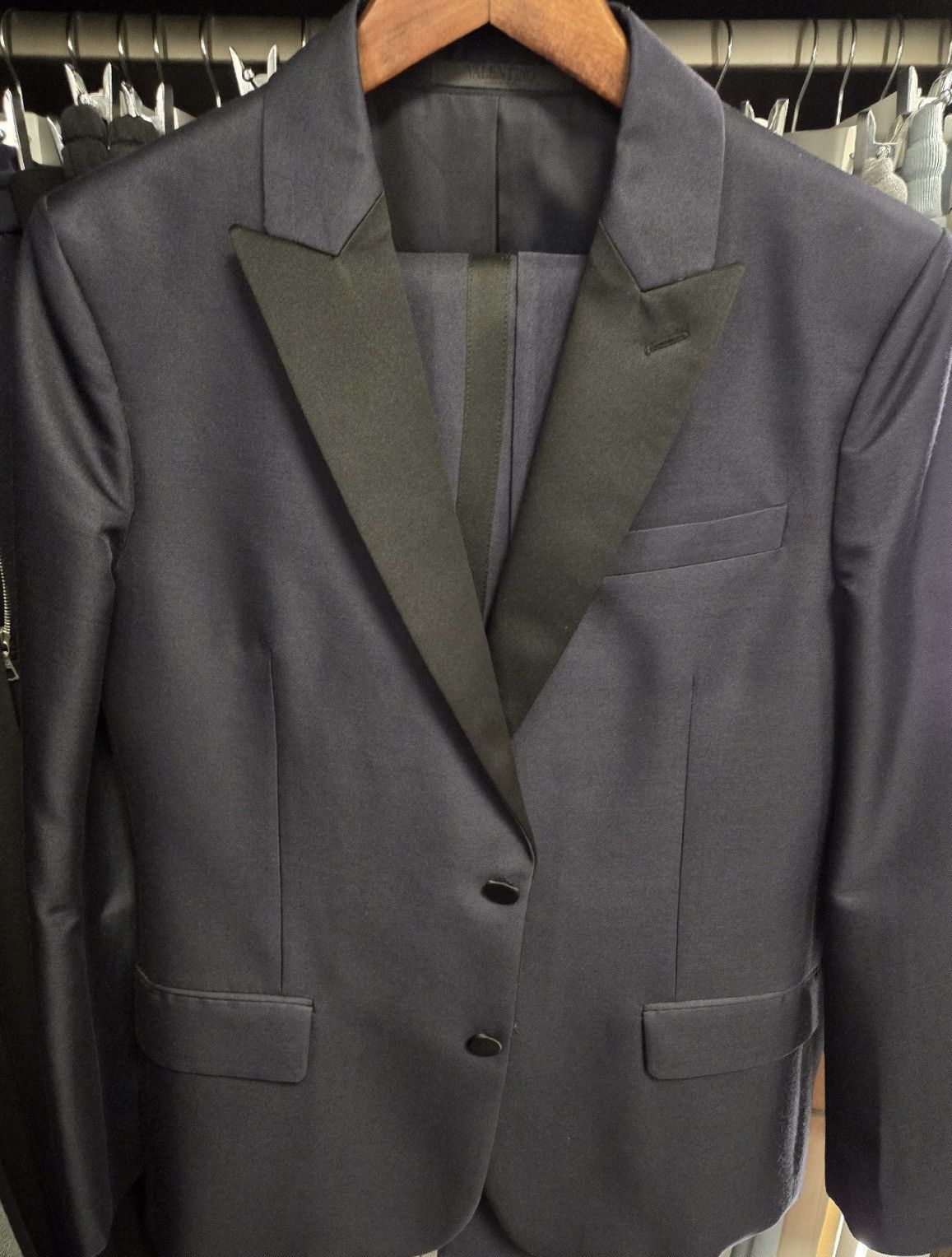 Valentino Valentino deep blue suite size 48 Size 48R - 1 Thumbnail