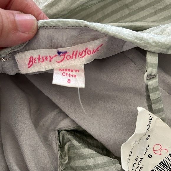 Betsey Johnson VTG Betsy Johnson Ruched Striped Ruffle Sweetheart Mini Cock Size M / US 6-8 / IT 42-44 - 8 Thumbnail