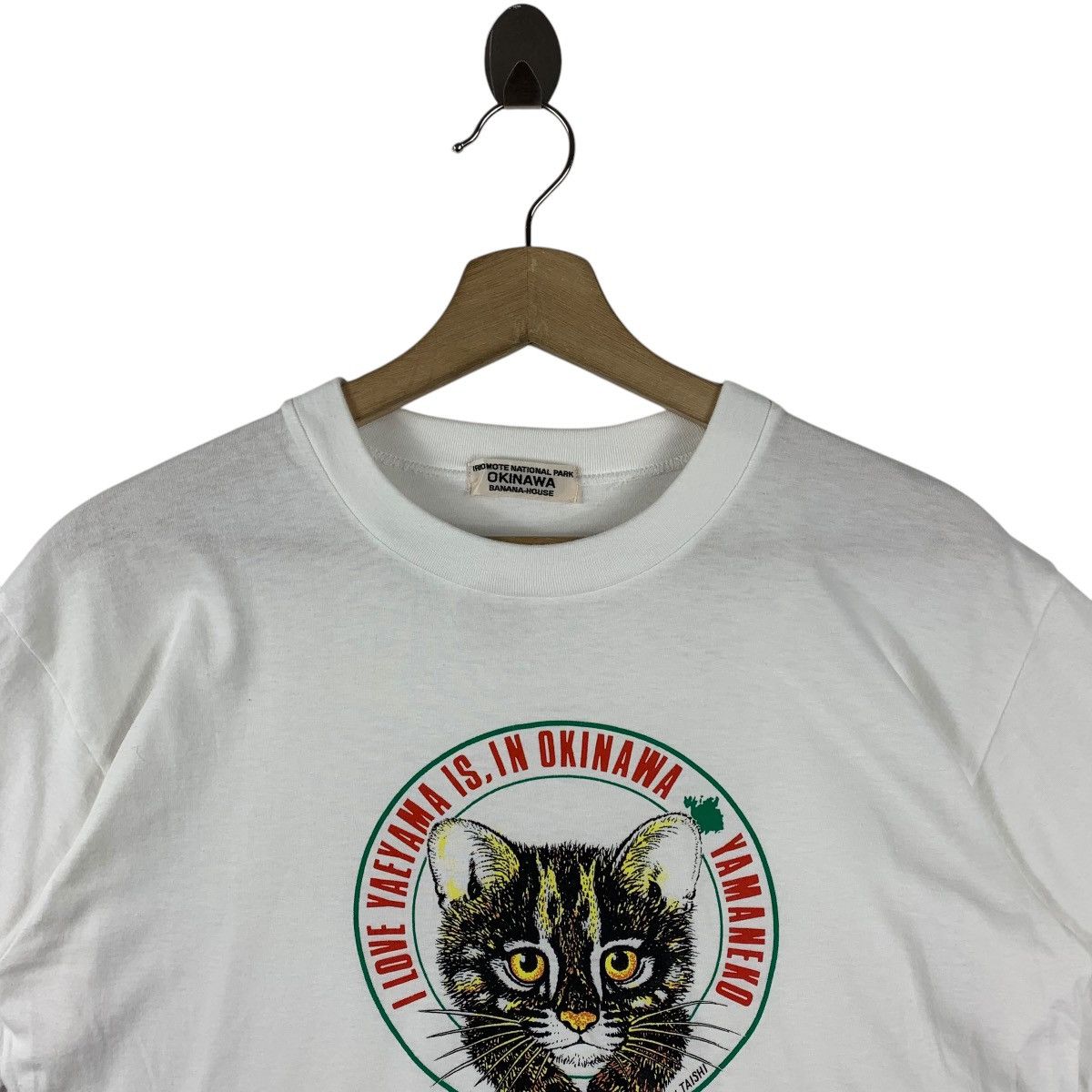 Japanese Brand × Vintage Vintage OKINAWA cat photo by taishi photo tee Size US M / EU 48-50 / 2 - 2 Thumbnail
