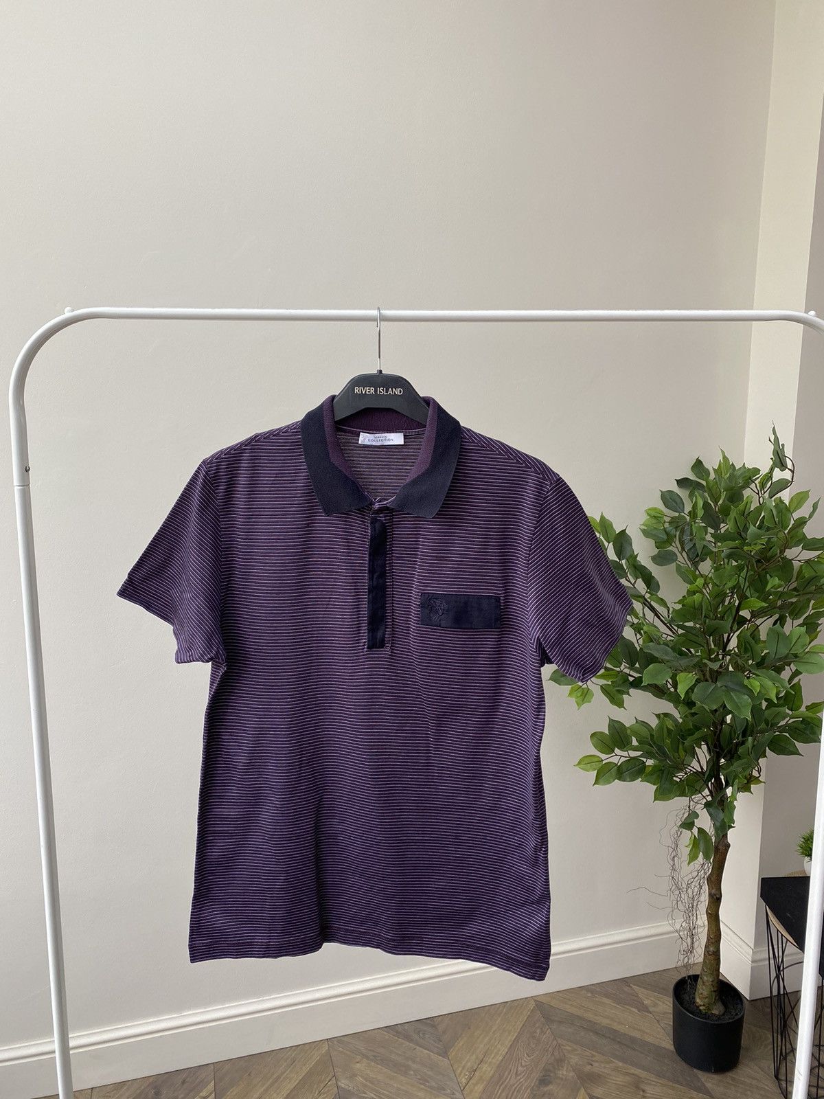 Designer × Versace × Vintage Vintage Versace Collection Polo tee Size US M / EU 48-50 / 2 - 2 Thumbnail