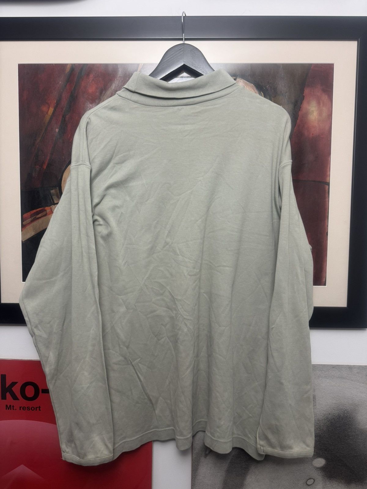 Nike Vintage Y2k Nike Turtleneck Long Sleeve Swoosh Logo Collar Size US XL / EU 56 / 4 - 4 Thumbnail