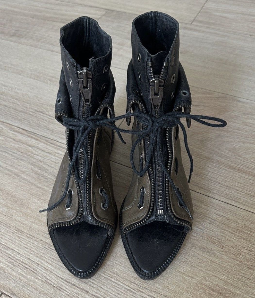 Alexander Wang Alexander Wang street-inspired flat zippered pointed open Size US 8 / IT 38 - 2 Thumbnail