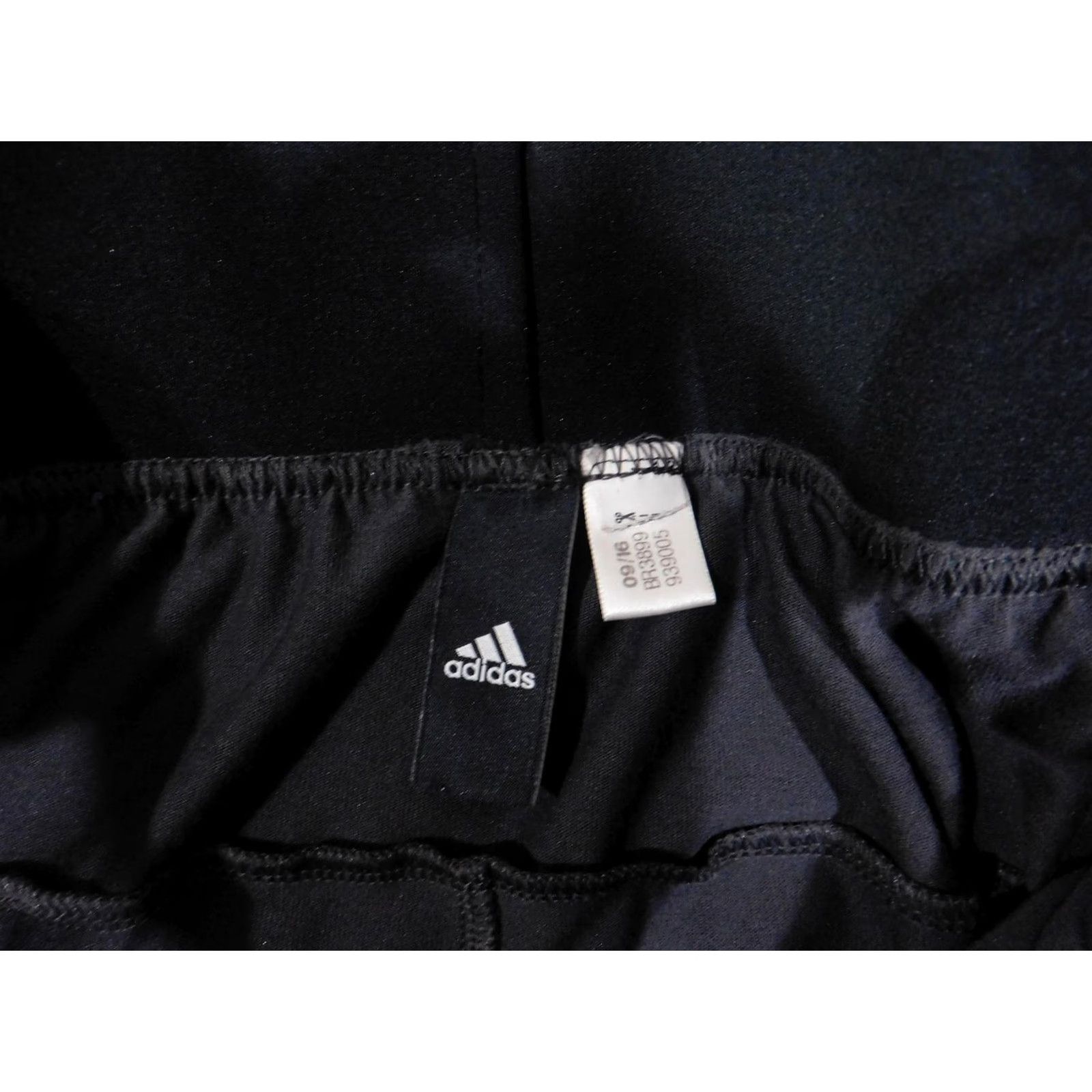 Adidas Adidas Jogger Pants Womens Medium Black Solid Zip Pocket Athletic 32x28 Track Size 32" / US 10 / IT 46 - 4 Thumbnail