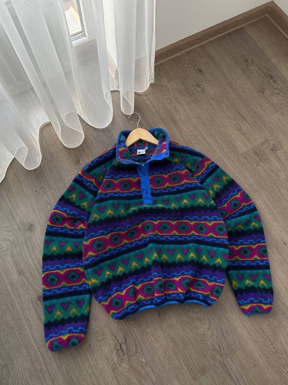 Japanese Brand × Vintage Vintage Mountain Outdoor Fleece Polartec Shinshilla Jacket Size US M / EU 48-50 / 2 - 7 Thumbnail