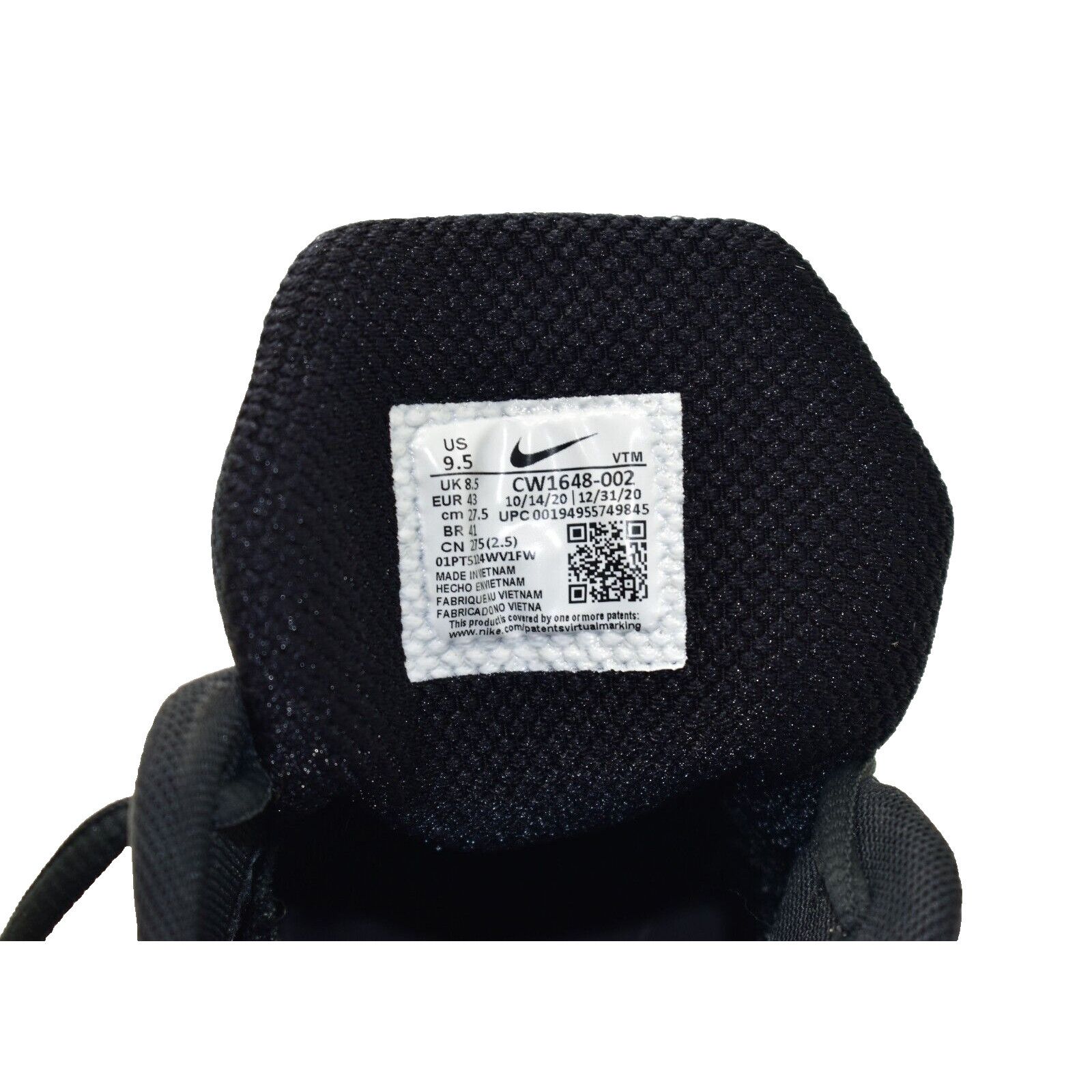 Nike NIKE AIR MAX Genome Black Blue Running Shoes CW1648-002 9.5 Size US 9.5 / EU 42-43 - 7 Thumbnail
