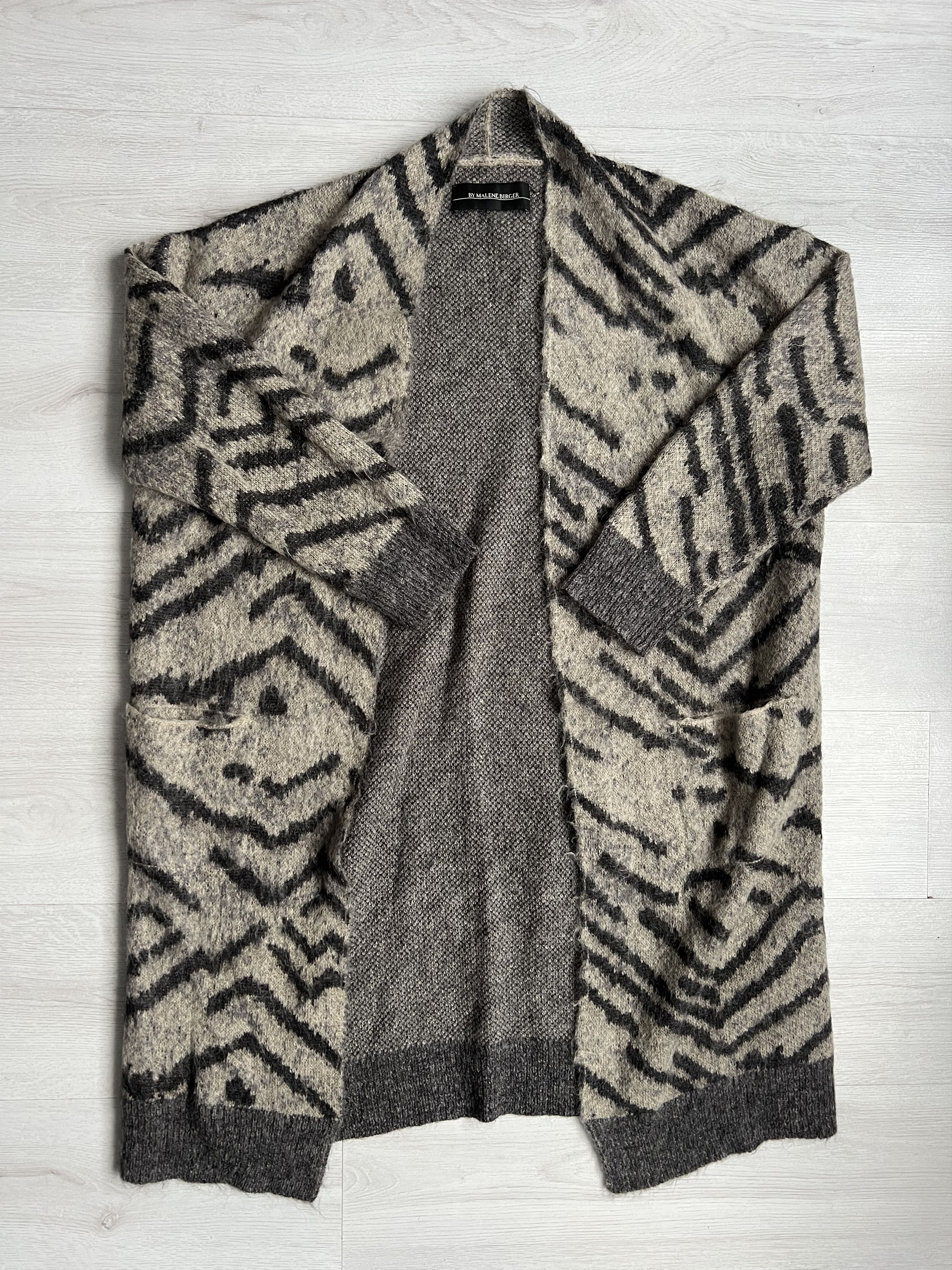 By Malene Birger By Malene Birger Wiola jacquard-knit cardigan Size L / US 10 / IT 46 - 1 Thumbnail