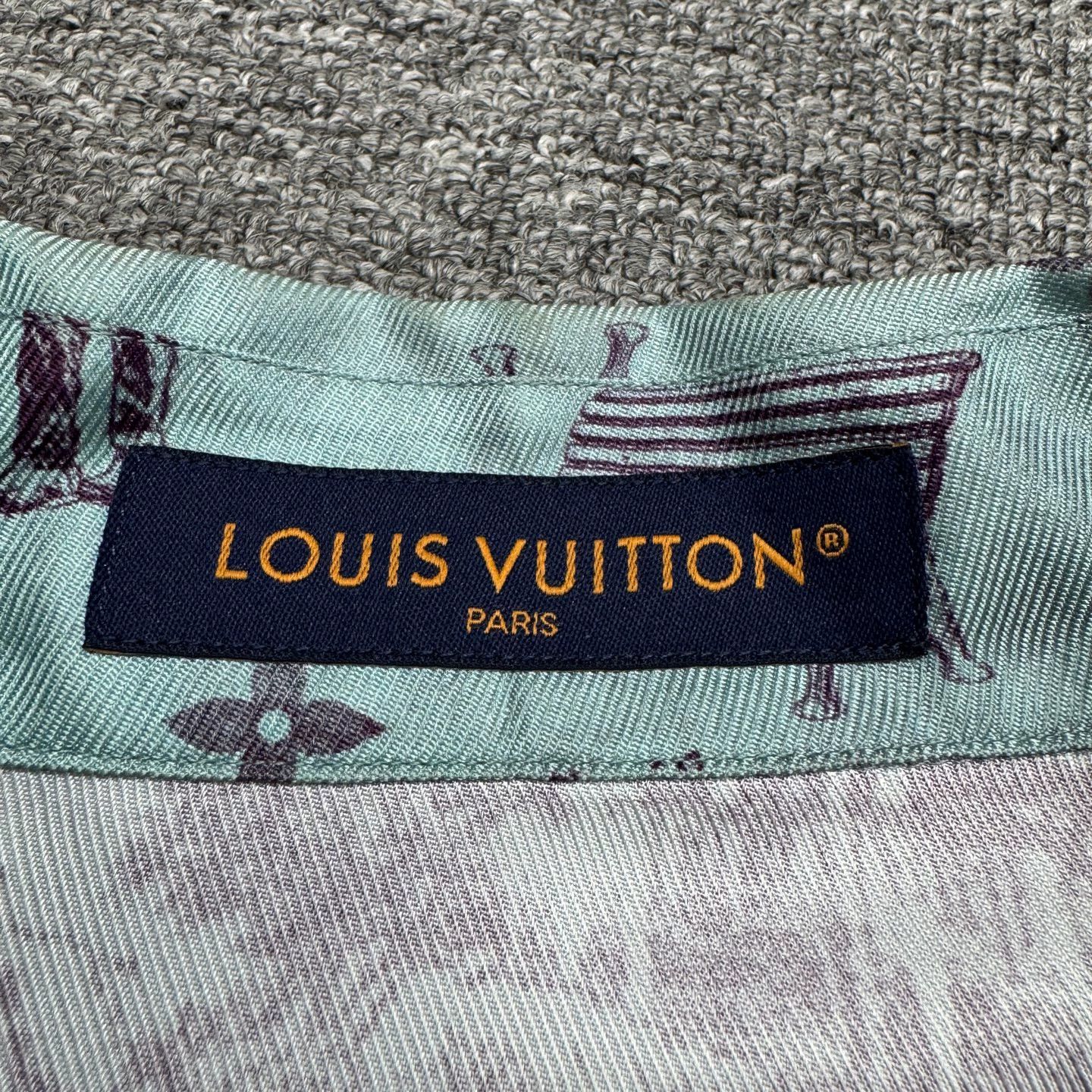 Louis Vuitton LV Gradient Monogram Short Sleeve Shirt M Size US M / EU 48-50 / 2 - 2 Thumbnail