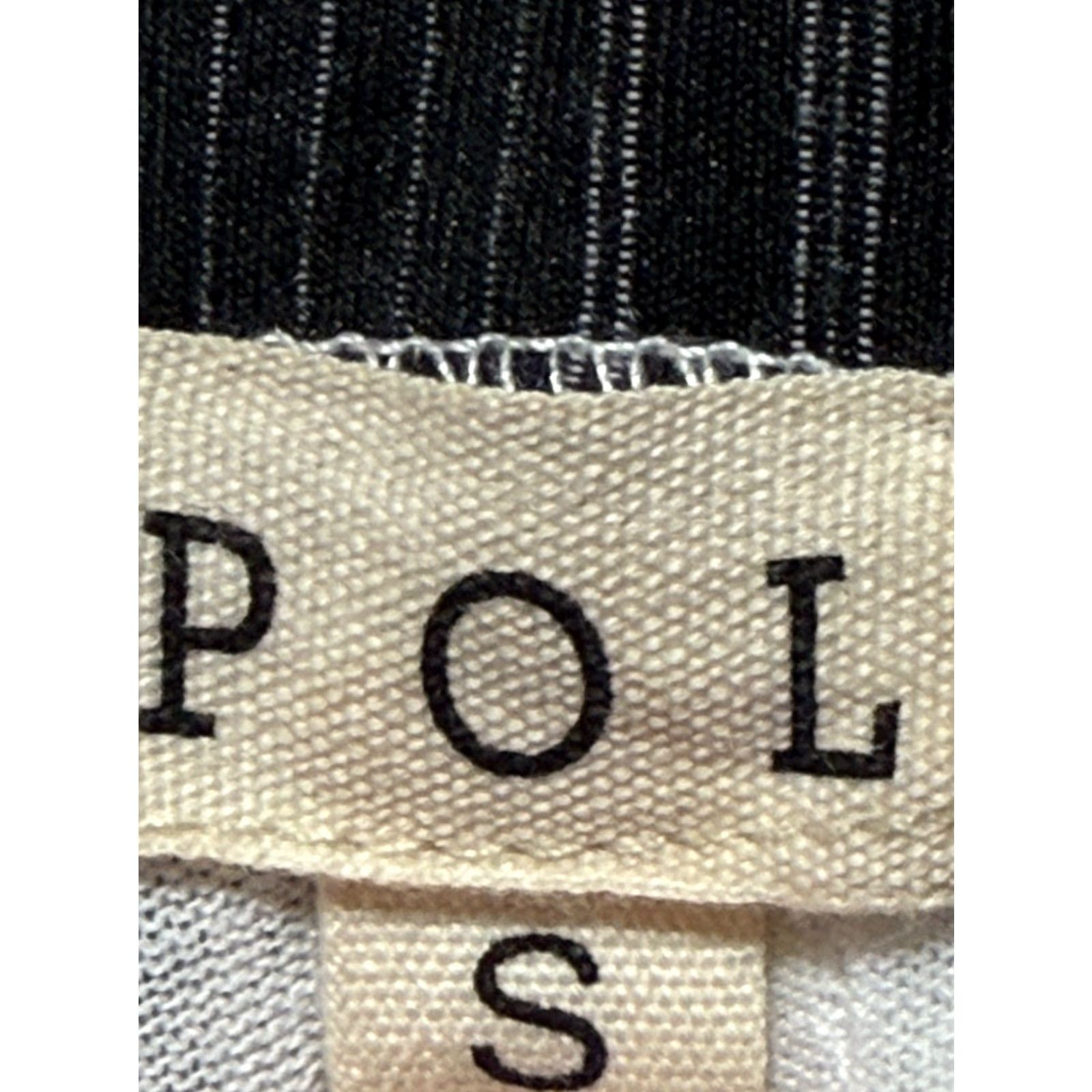 Vintage POL Striped Lightweight Hoodie Pullover Shirt Womens Small White Black Long Sleeve Pullover Activewear USD Size S / US 4 / IT 40 - 7 Thumbnail