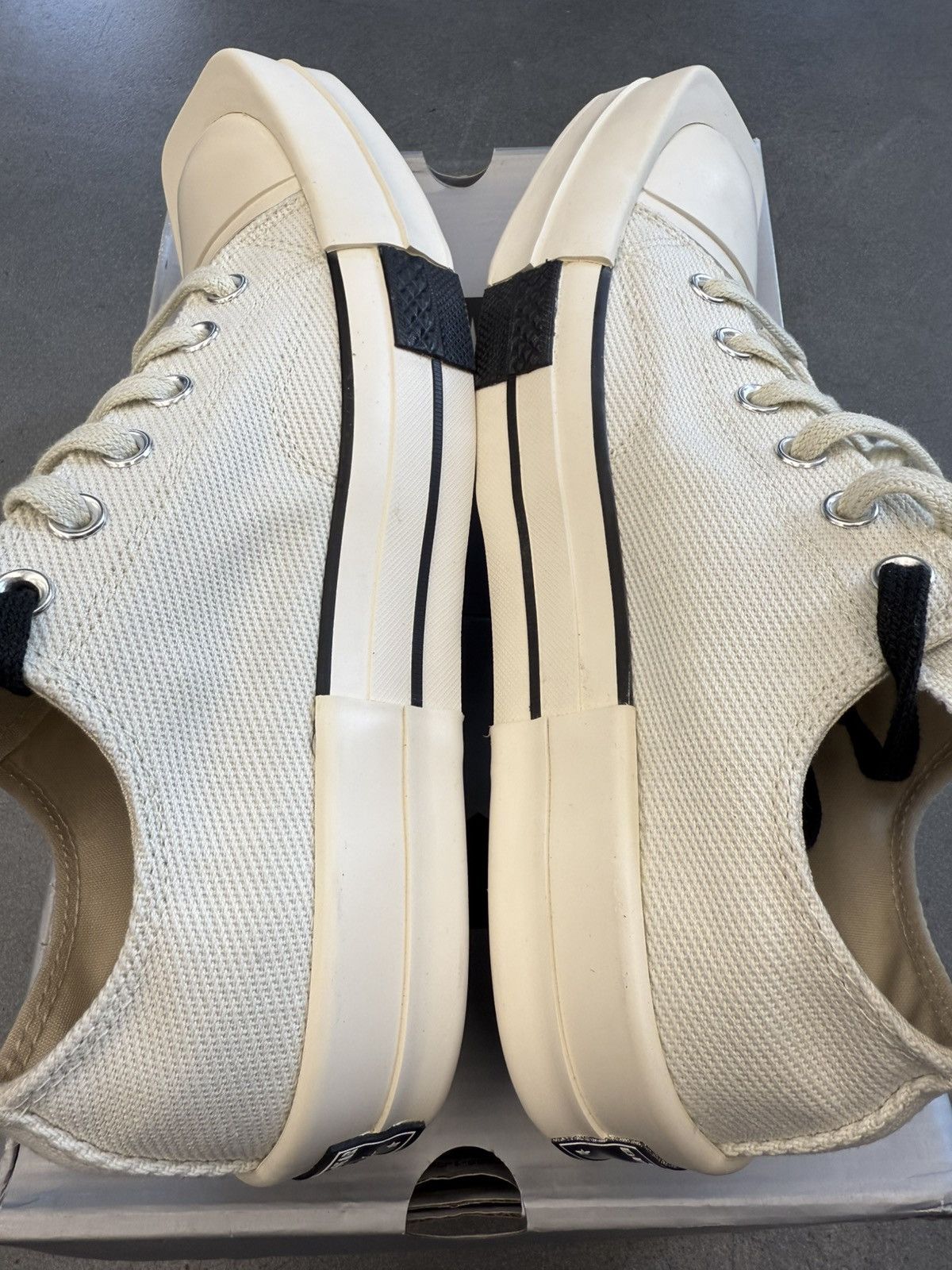 Converse × Rick Owens Drkshdw Converse TURBODRK Chuck Taylor All Star Rick Owens DRKSHDW Size US 8 / EU 41 - 4 Thumbnail