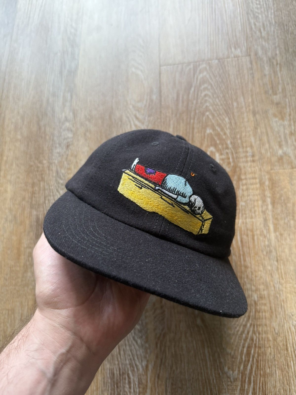 Supreme Vintage Supreme Sleeping Adjustable Cap Hat Size ONE SIZE - 1 Thumbnail